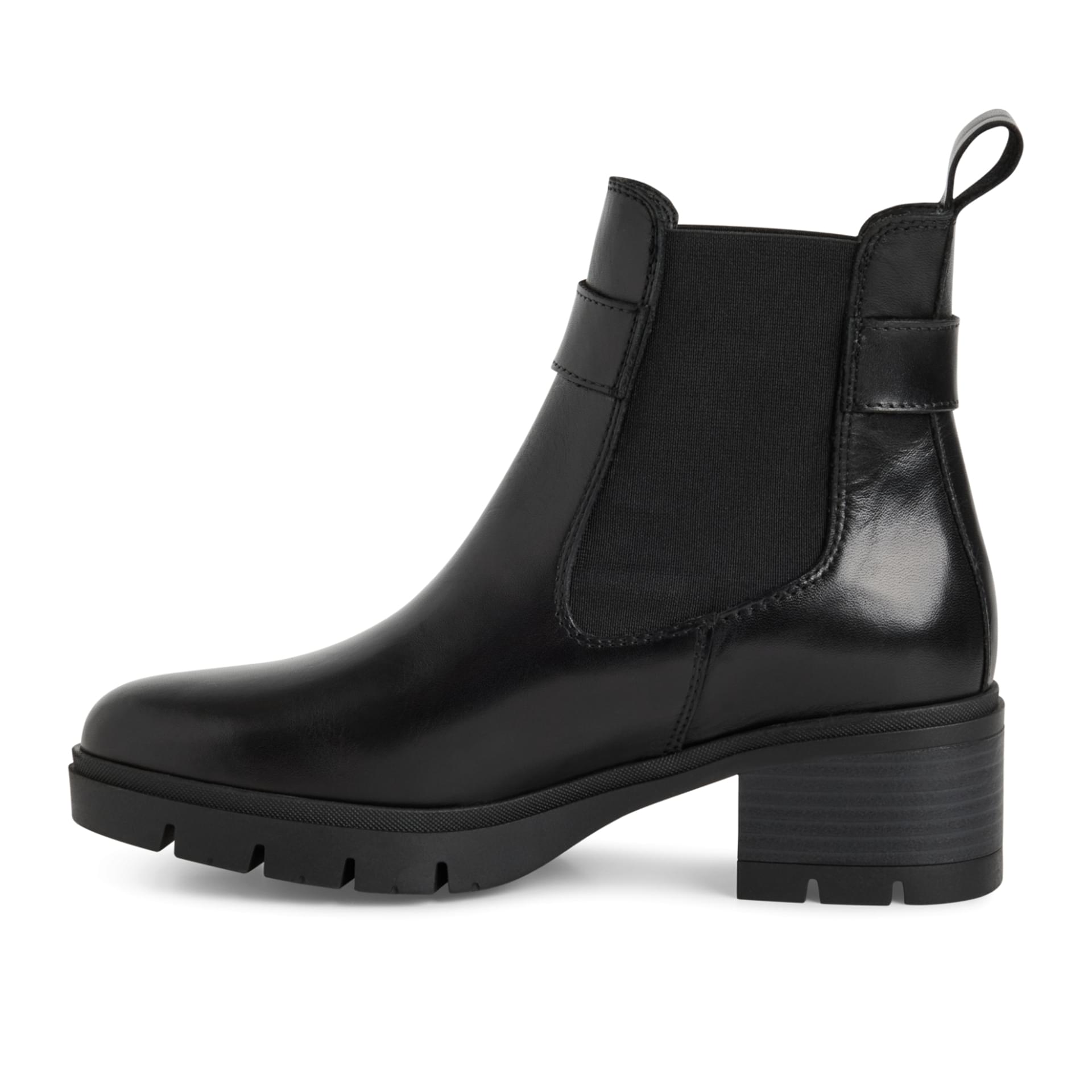 Tamaris Roya Chelsea Boots 1-25447-43 in Black Leather