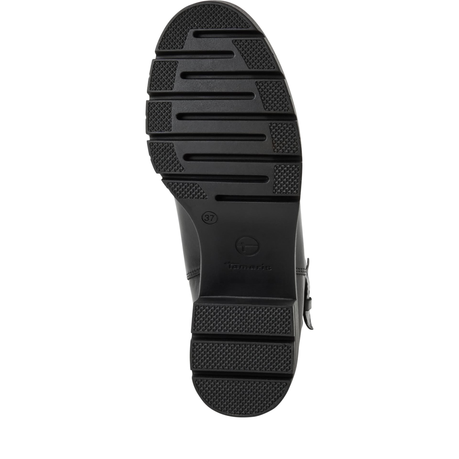 Tamaris Roya Chelsea Boots 1-25447-43 in Black Leather
