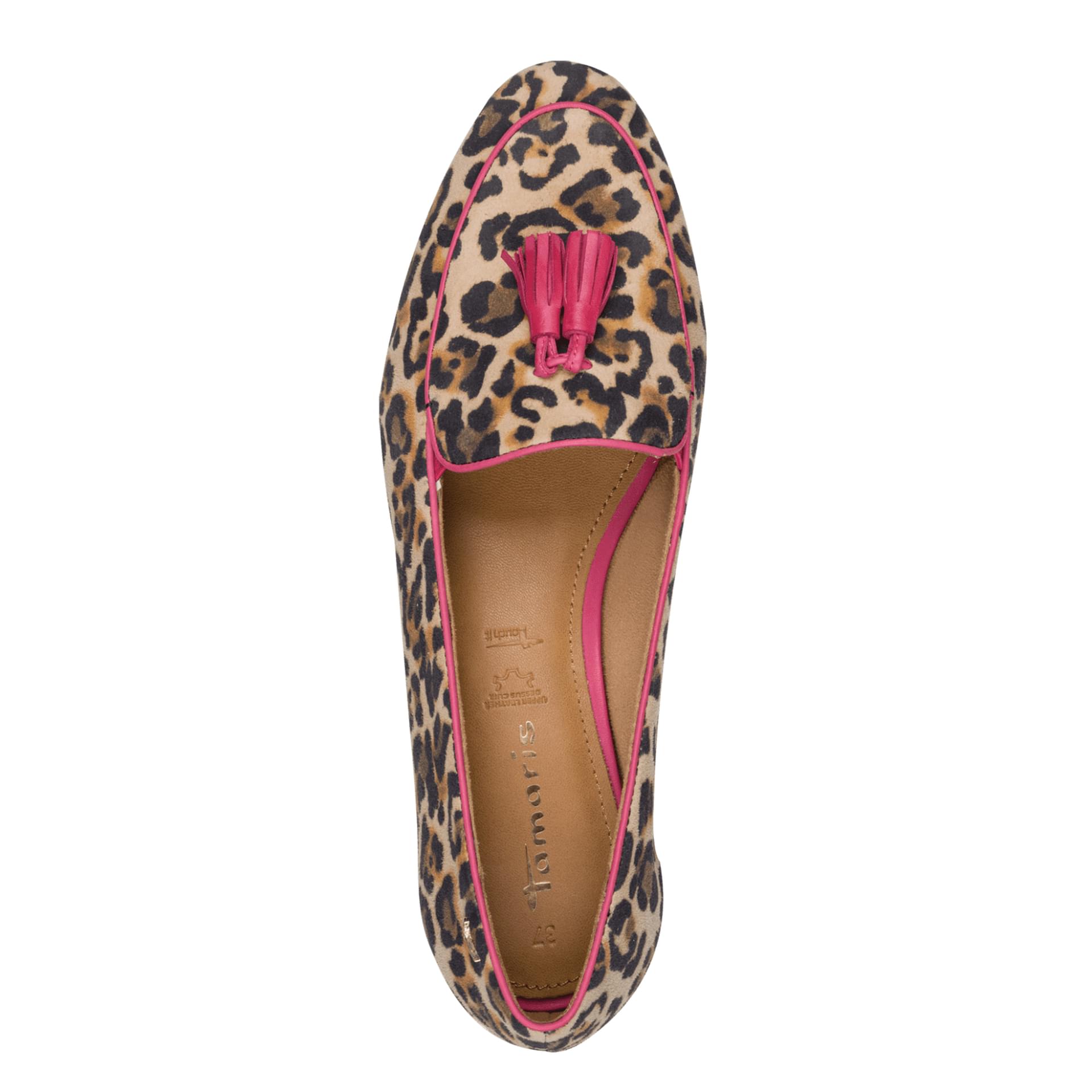 Tamaris Sandrina Slippers 1-24221-44 in Leopard Comb