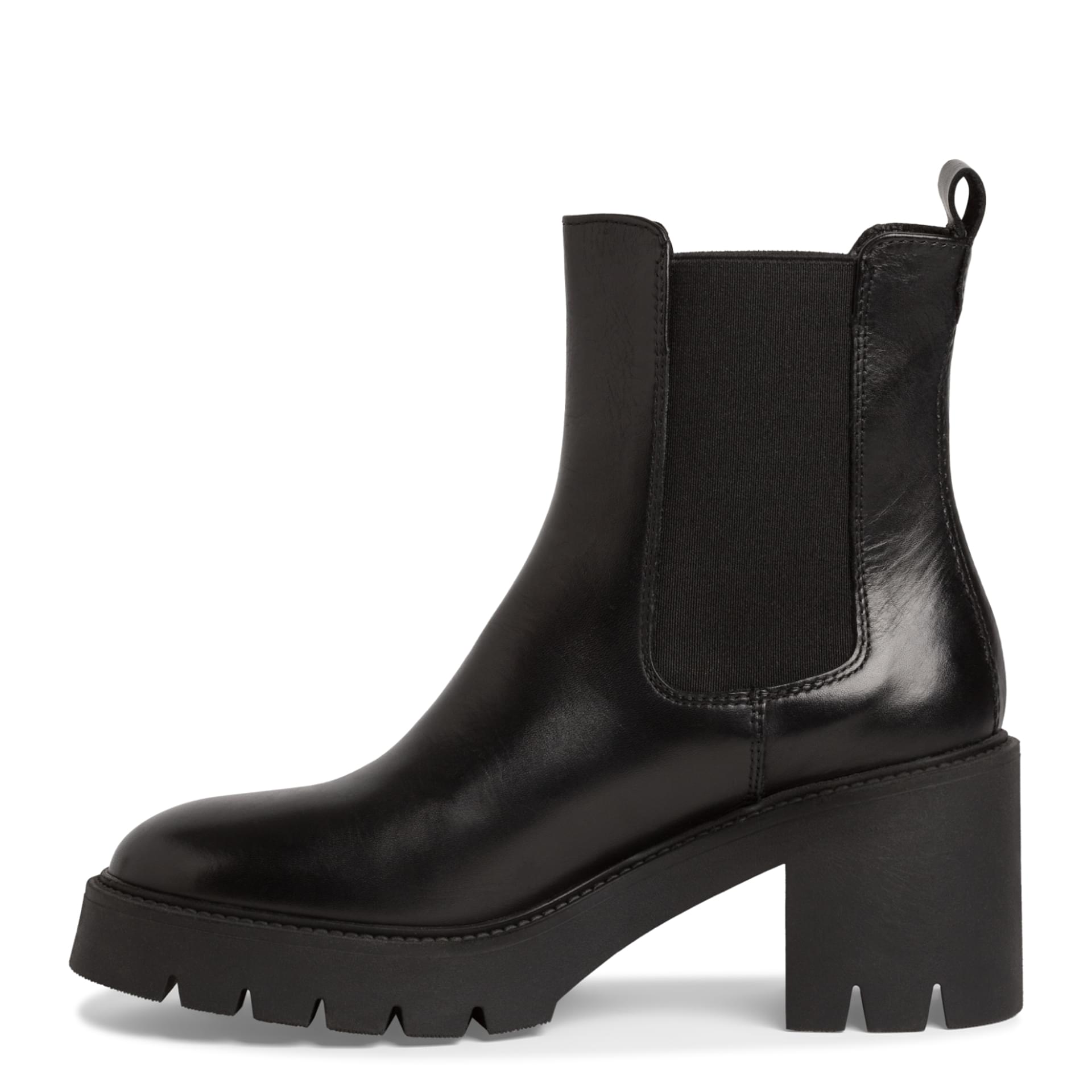 Tamaris Selia Chelseaboots 1-25469-41 in Black Leather