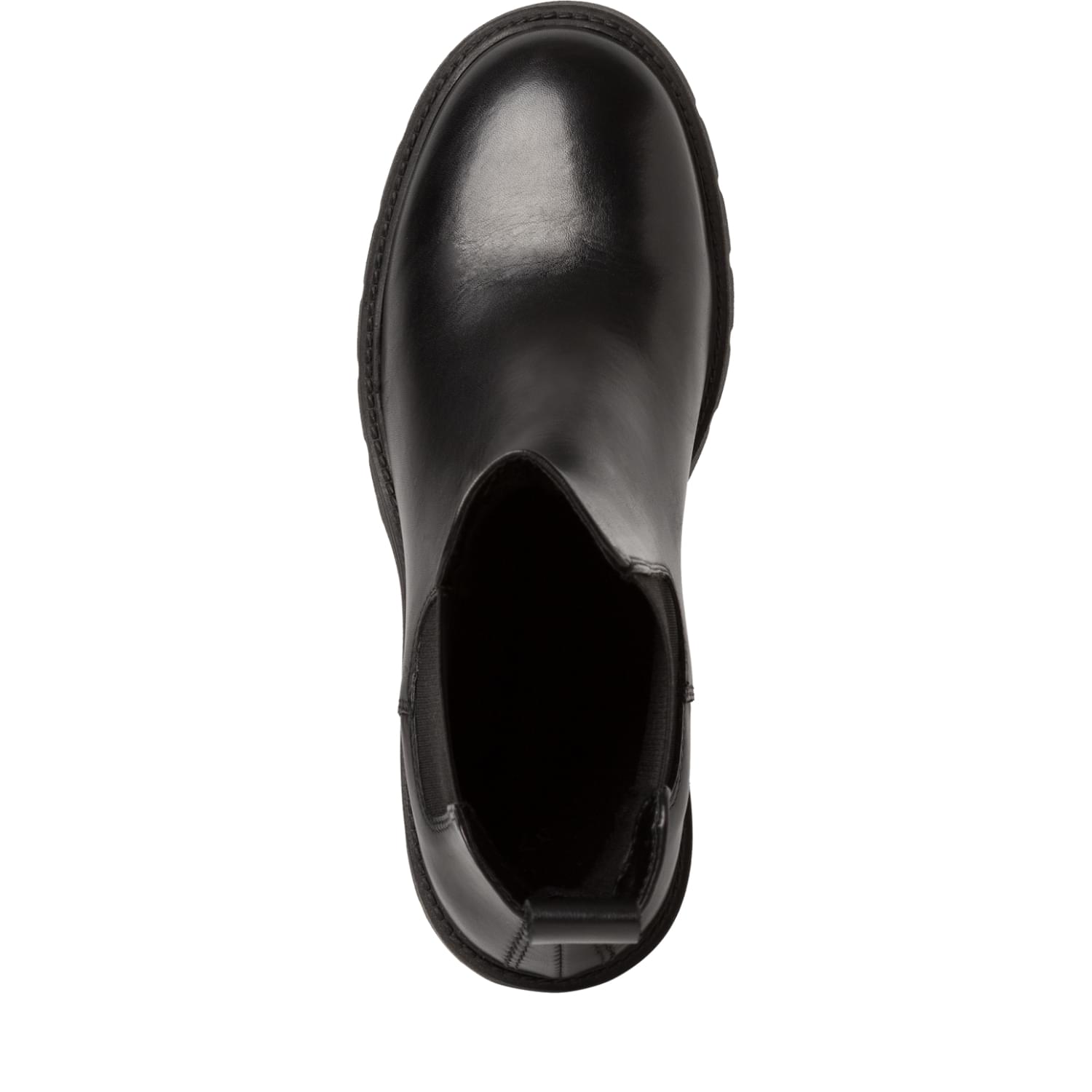 Tamaris Selia Chelseaboots 1-25469-41 in Black Leather