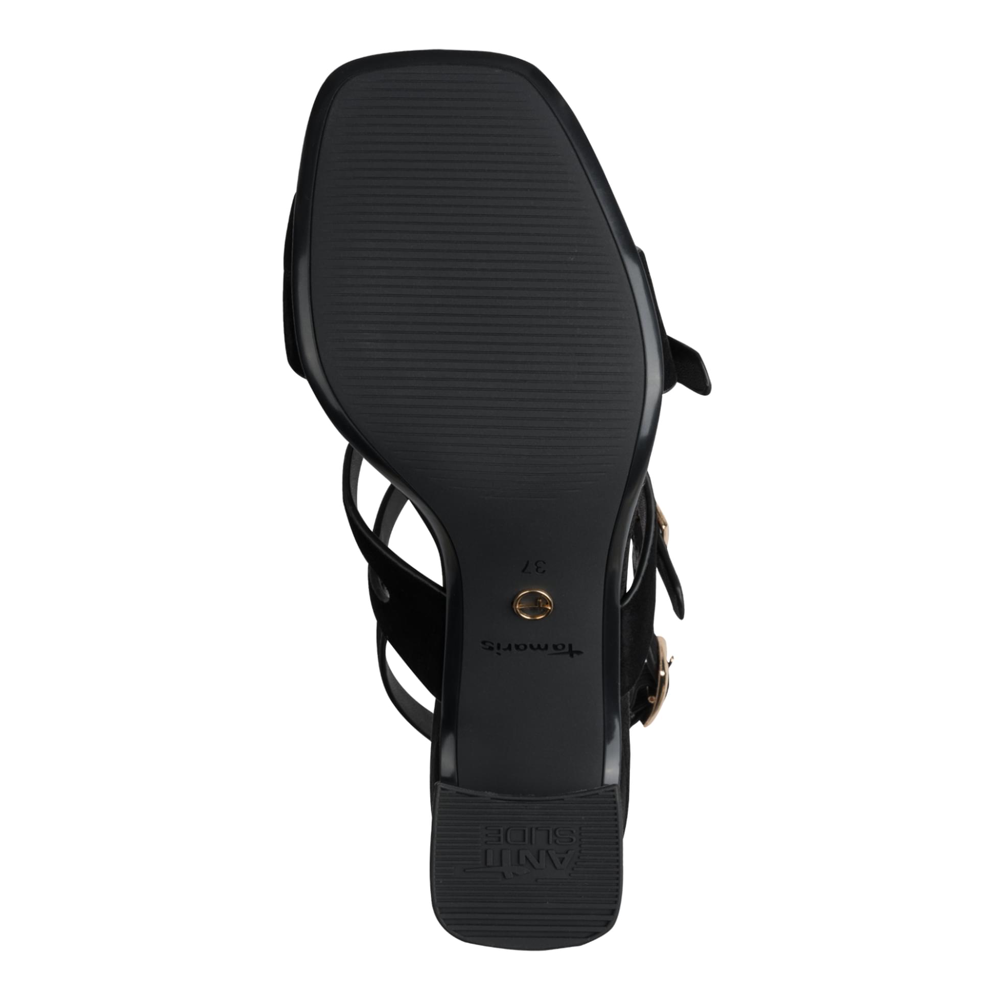 Tamaris Shanaia Sandales 1-28340-46 in Black Suede