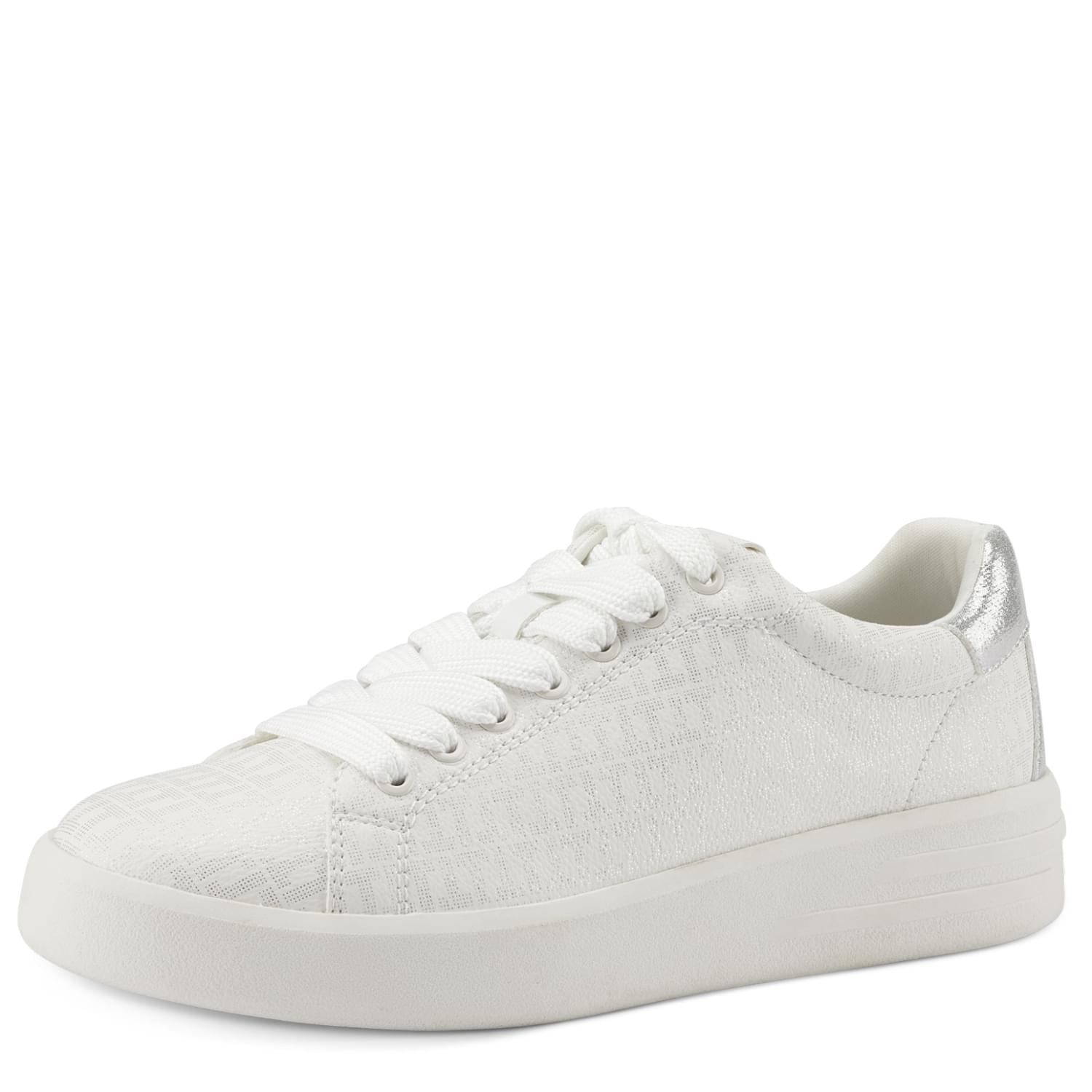 Tamaris Skylar Sneakers 1-1-23750-20 in White Metallic