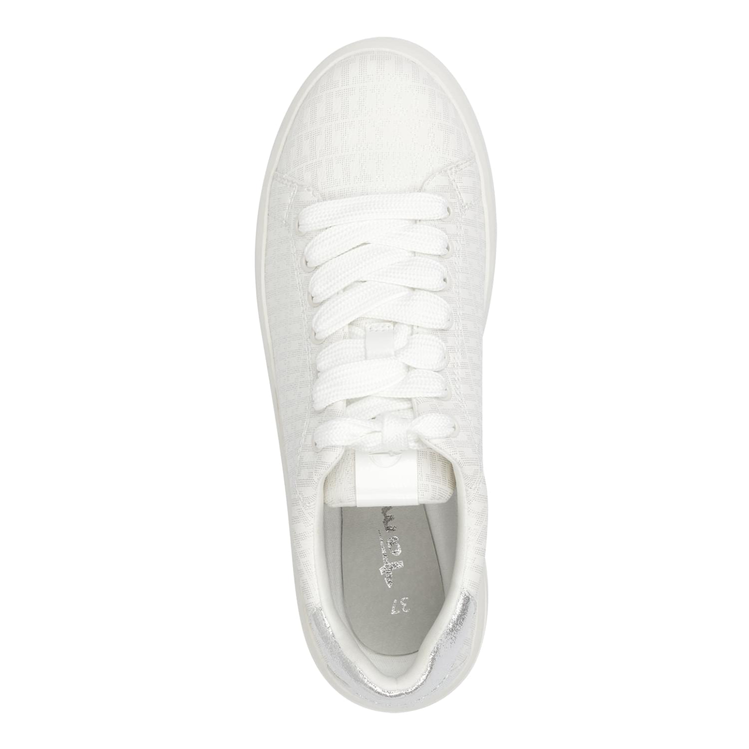 Tamaris Skylar Sneakers 1-1-23750-20 in White Metallic