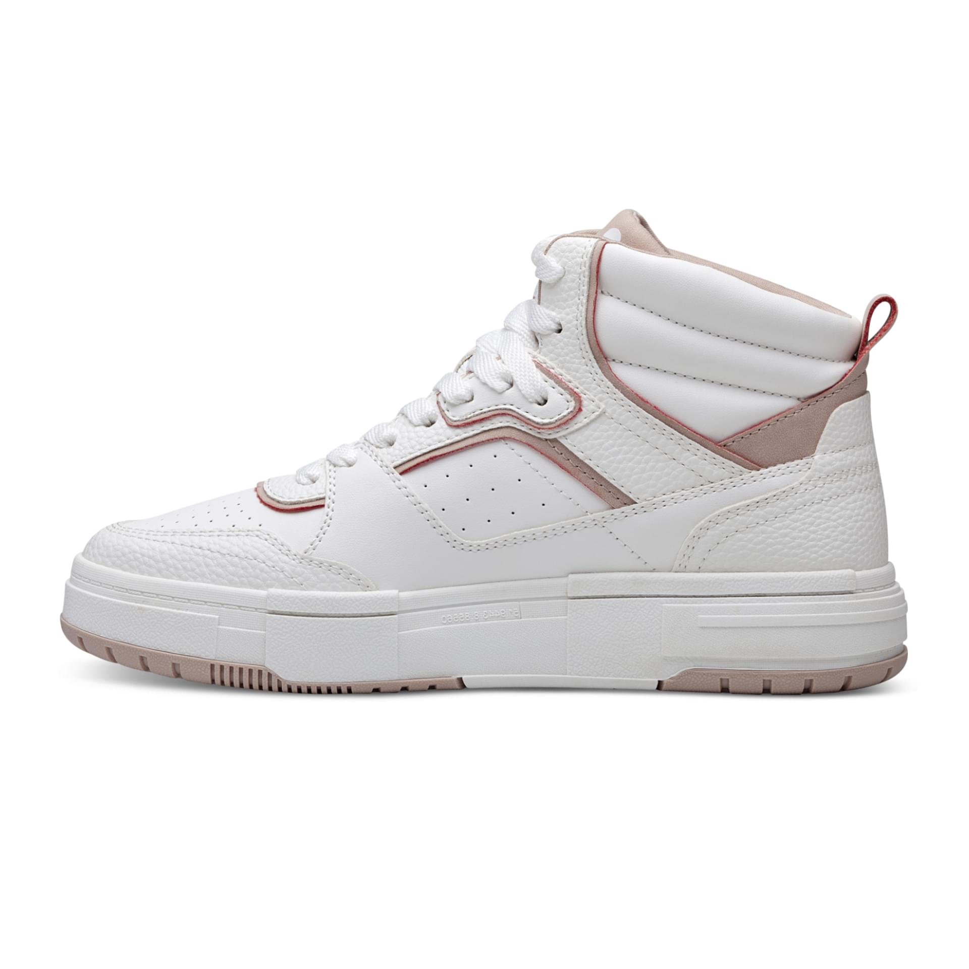 Tamaris Skylar Sneakers 1-1-25211-30 in White/Lt Rose