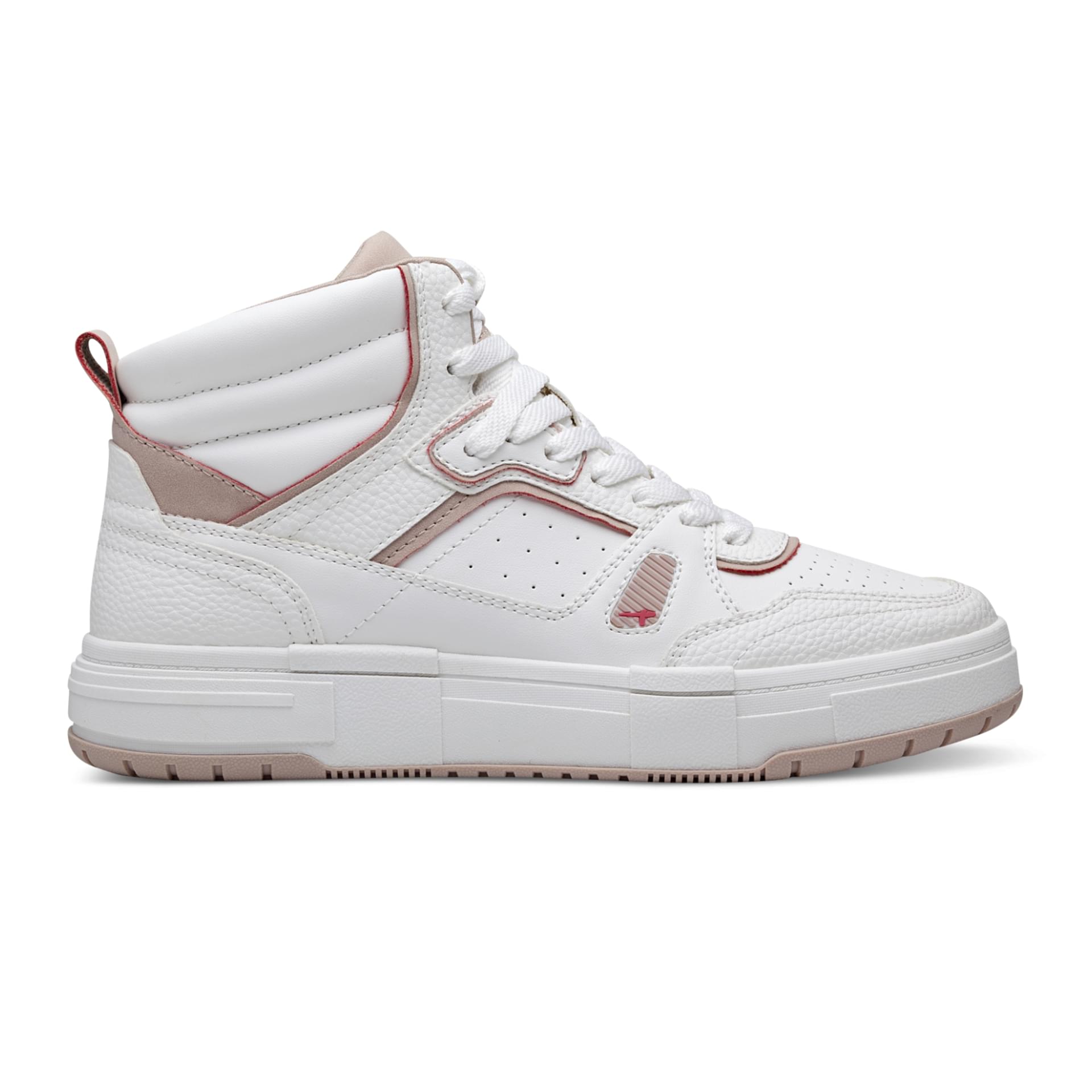 Tamaris Skylar Sneakers 1-1-25211-30 in White/Lt Rose