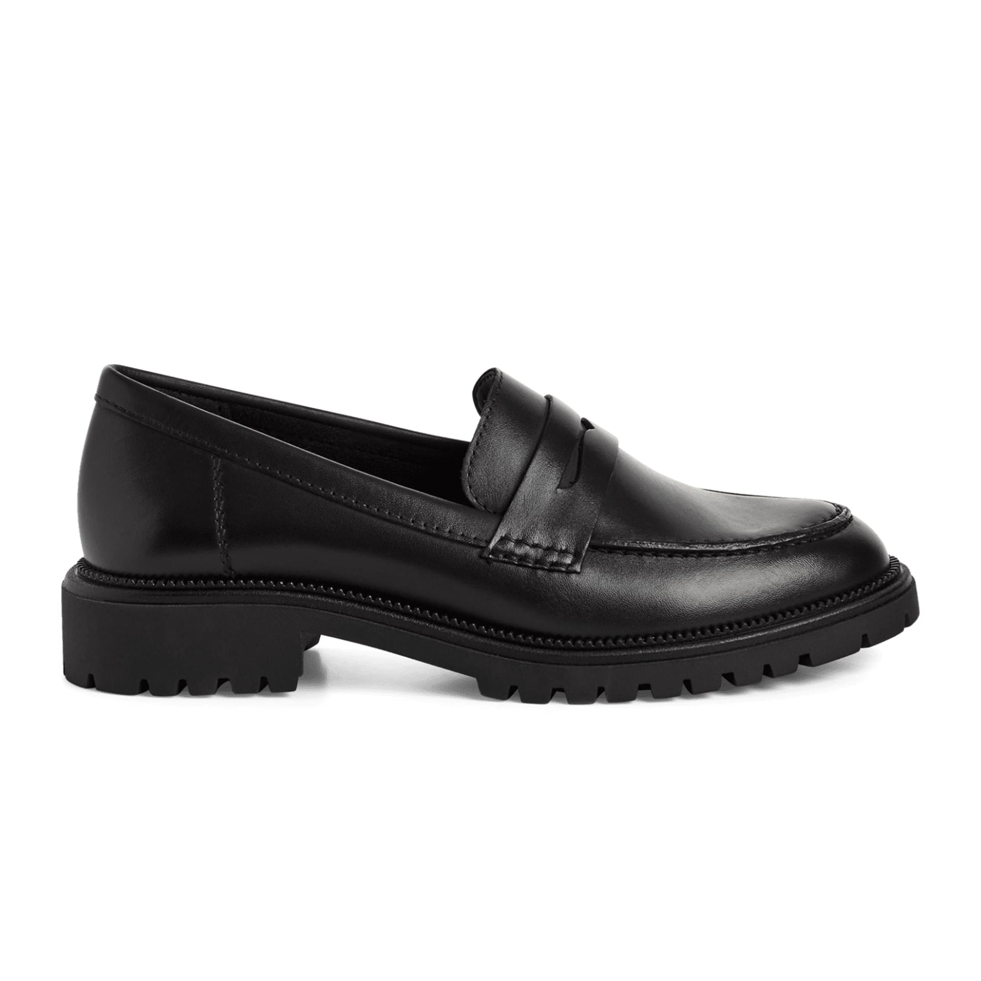 Tamaris Soul Slippers 1-24300-45 in Black Leather