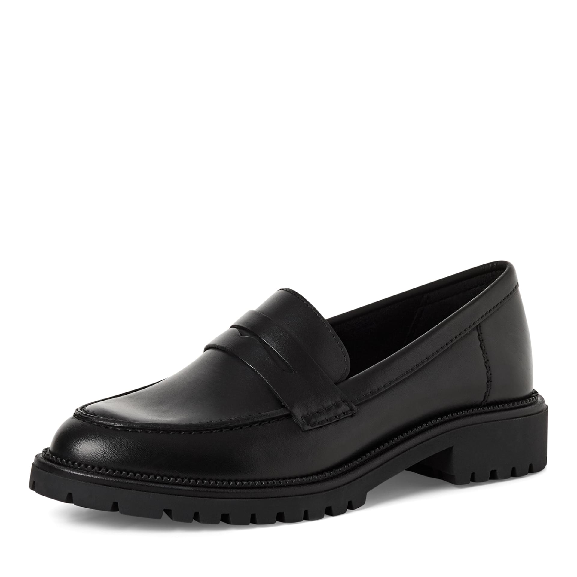 Tamaris Soul Slippers 1-24300-45 in Black Leather