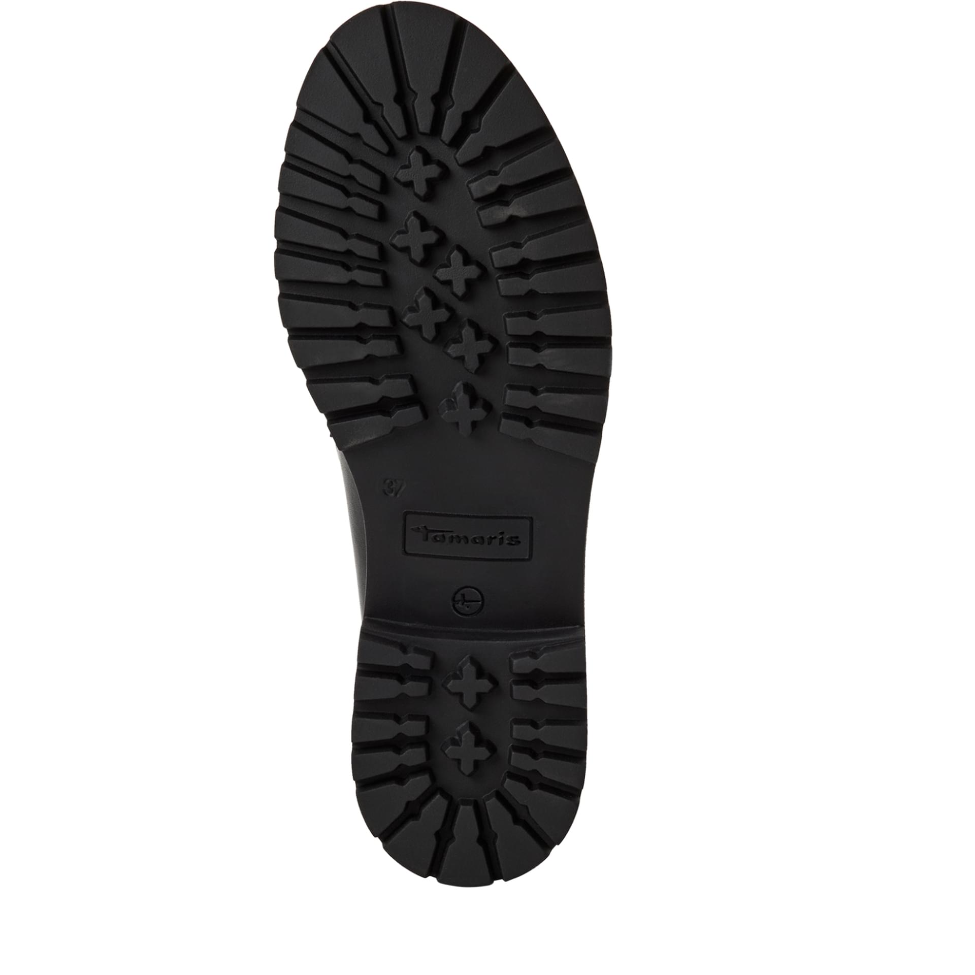 Tamaris Soul Slippers 1-24300-45 in Black Leather