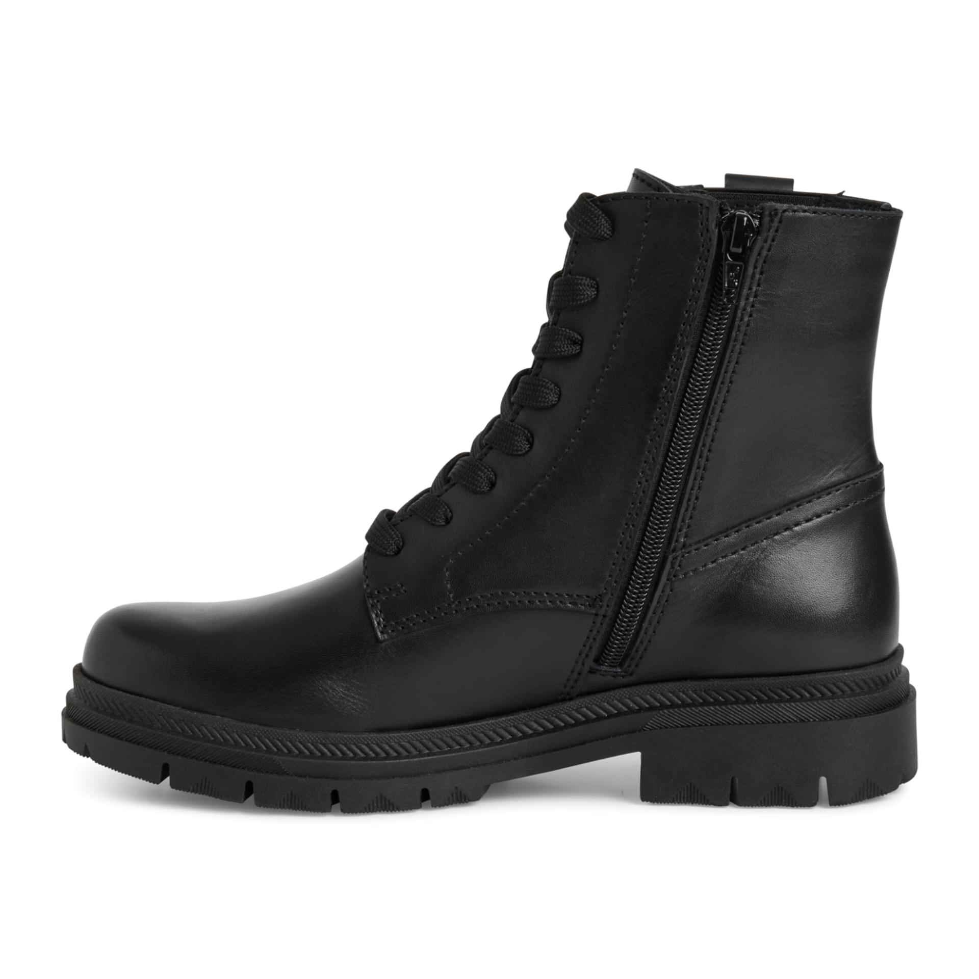 Tamaris Soul Ankle Boots 1-25217-45 in Black Leather