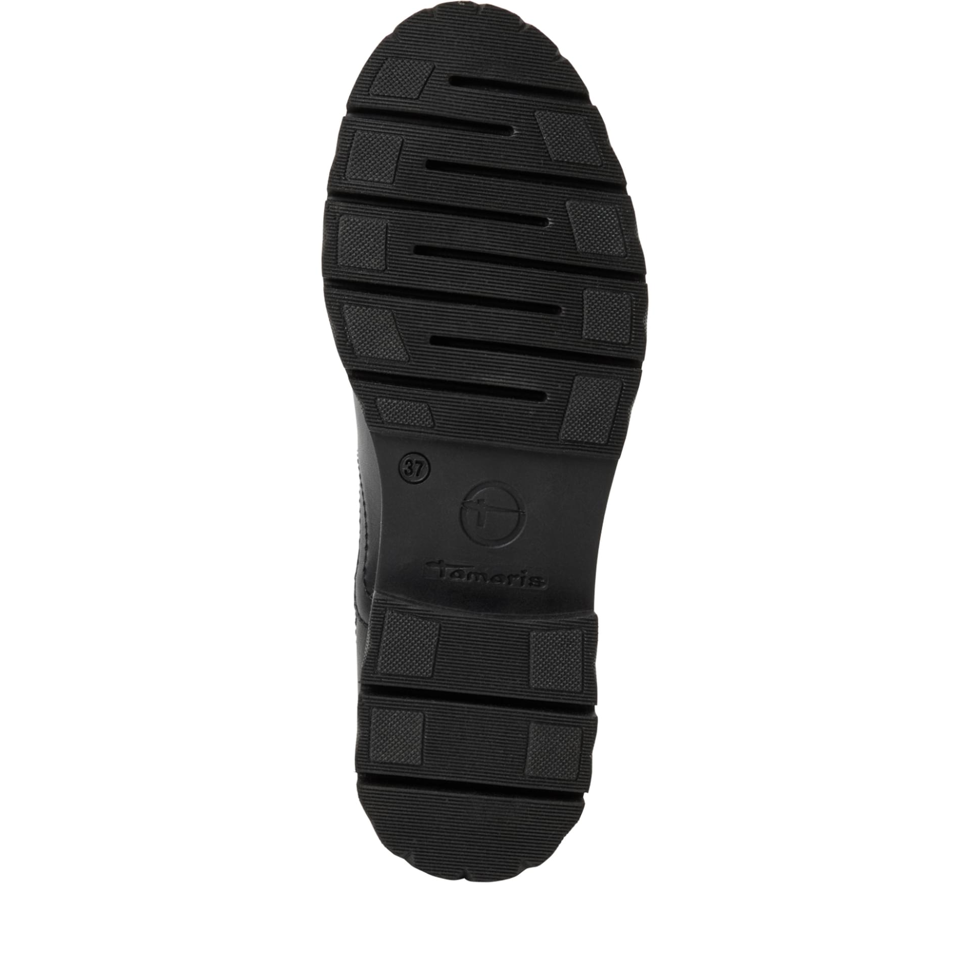 Tamaris Soul Chelsea Boots 1-25407-45 in Black Leather