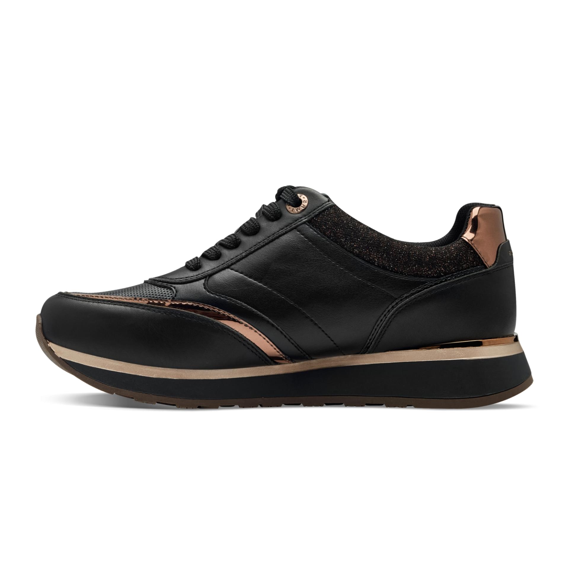 Tamaris Taja Sneakers 1-23726-43 in Black/Copper