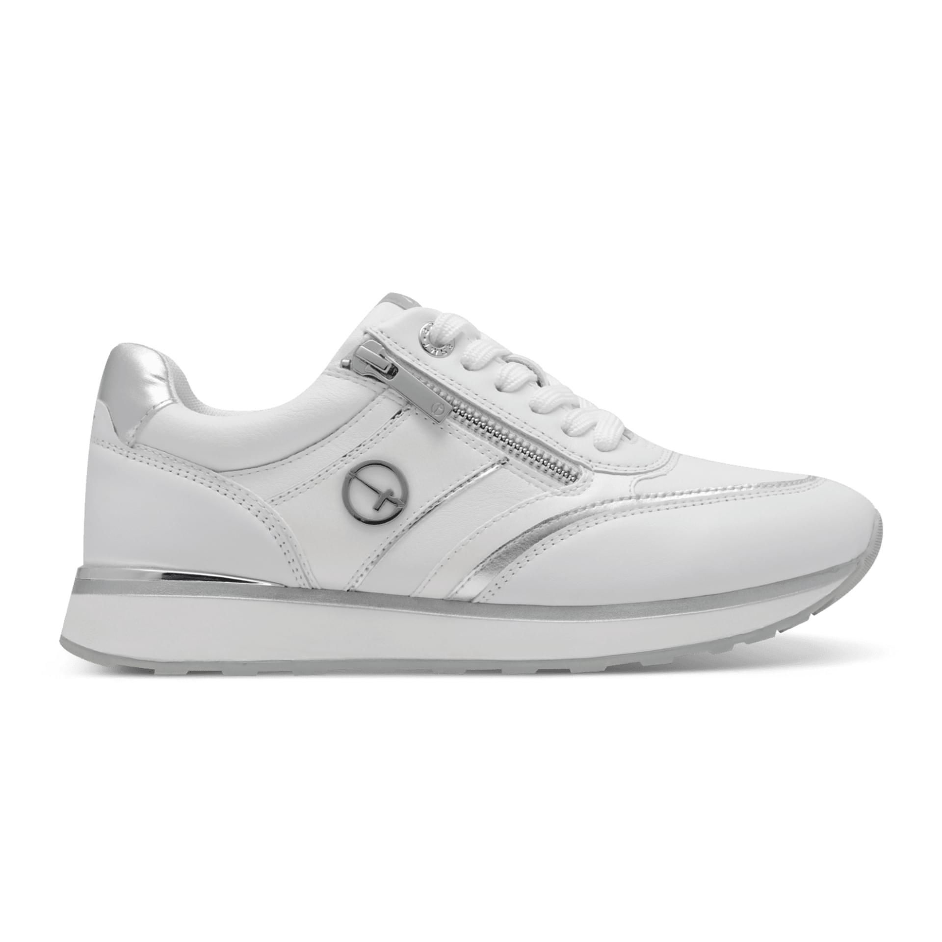 Tamaris Taja Sneakers 1-23726-43 in White/Silver