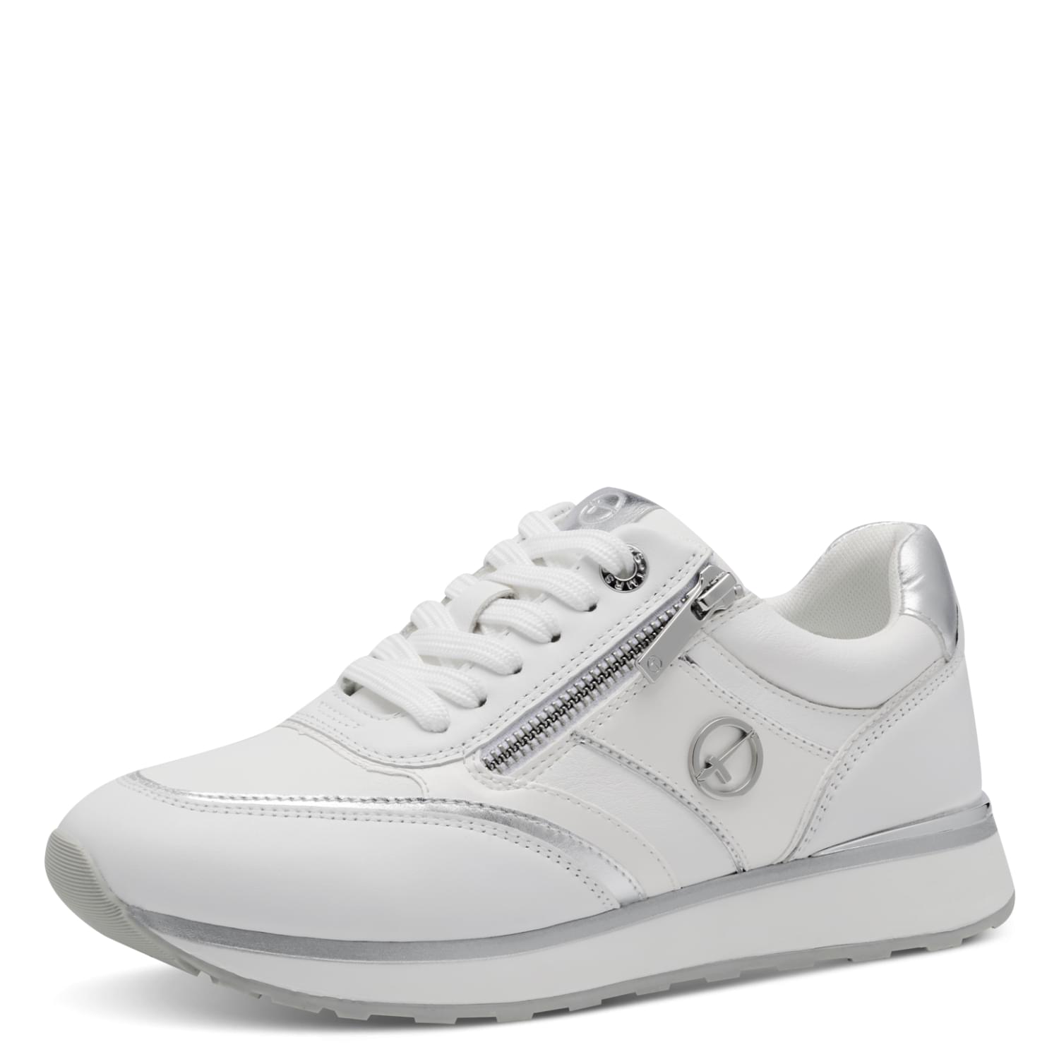 Tamaris Taja Sneakers 1-23726-43 in White/Silver