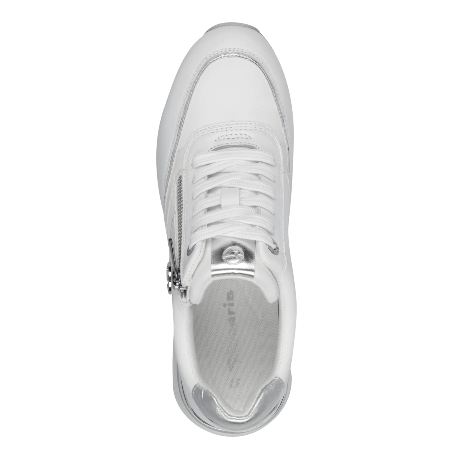 Tamaris Taja Sneakers 1-23726-43 in White/Silver