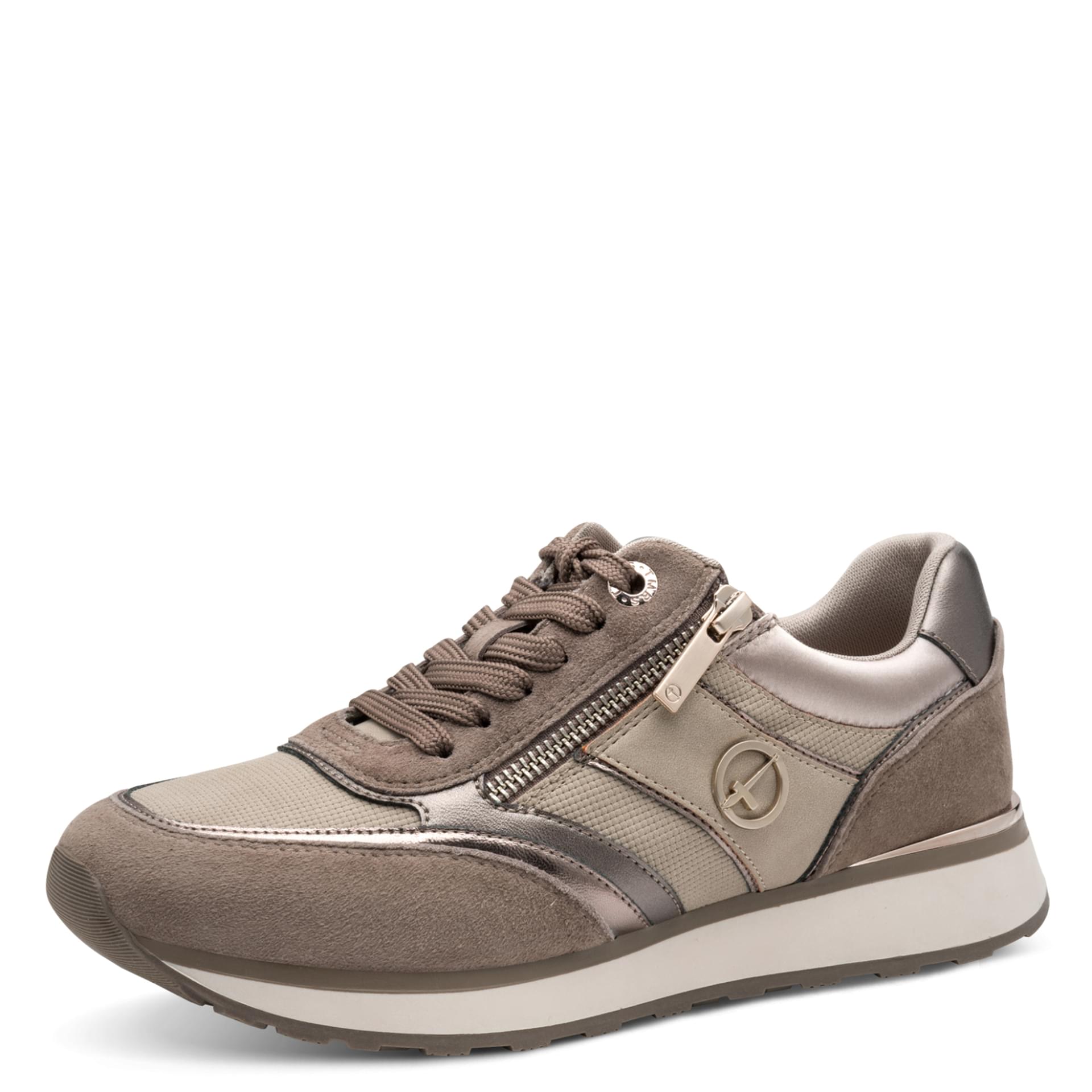 Tamaris Taja Sneakers 1-23726-43 in Taupe Comb