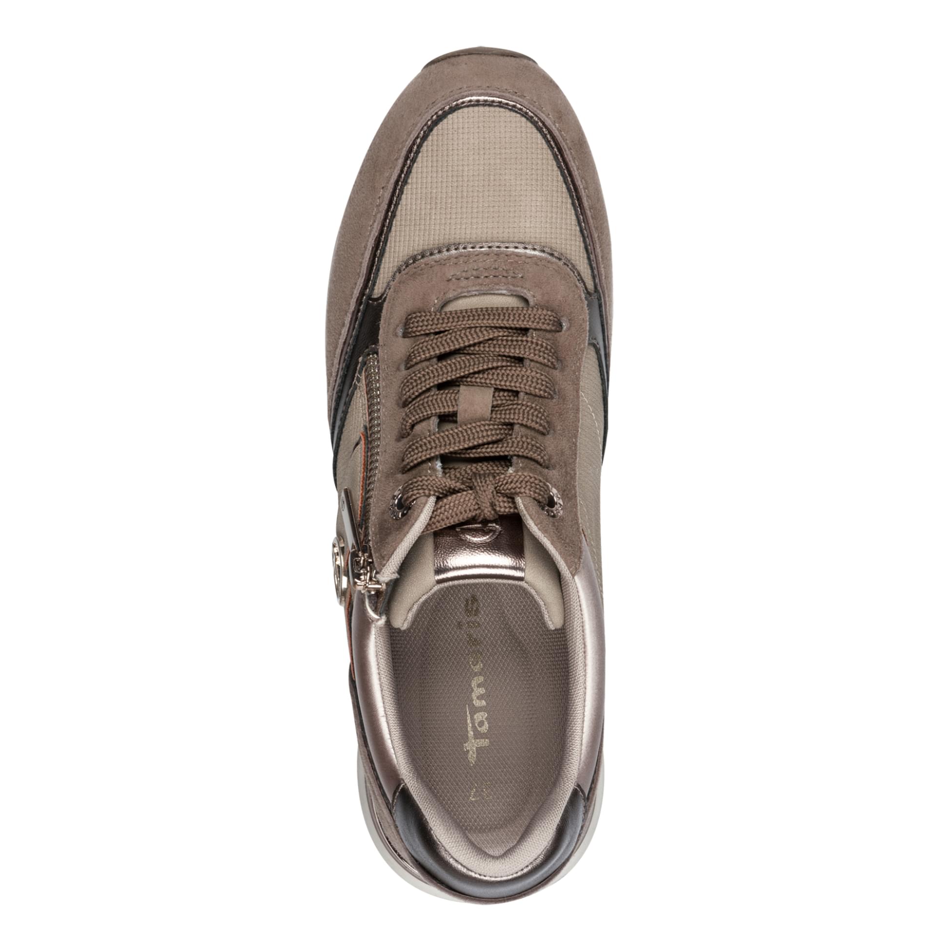 Tamaris Taja Sneakers 1-23726-43 in Taupe Comb