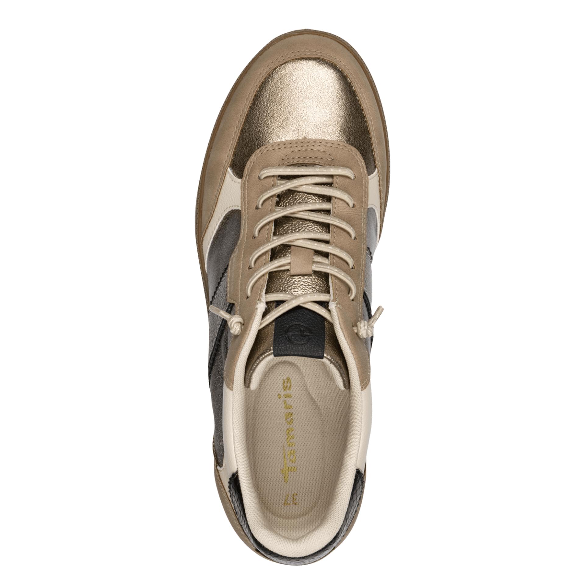Tamaris Tati Sneakers 1-23662-45 in Gold Comb