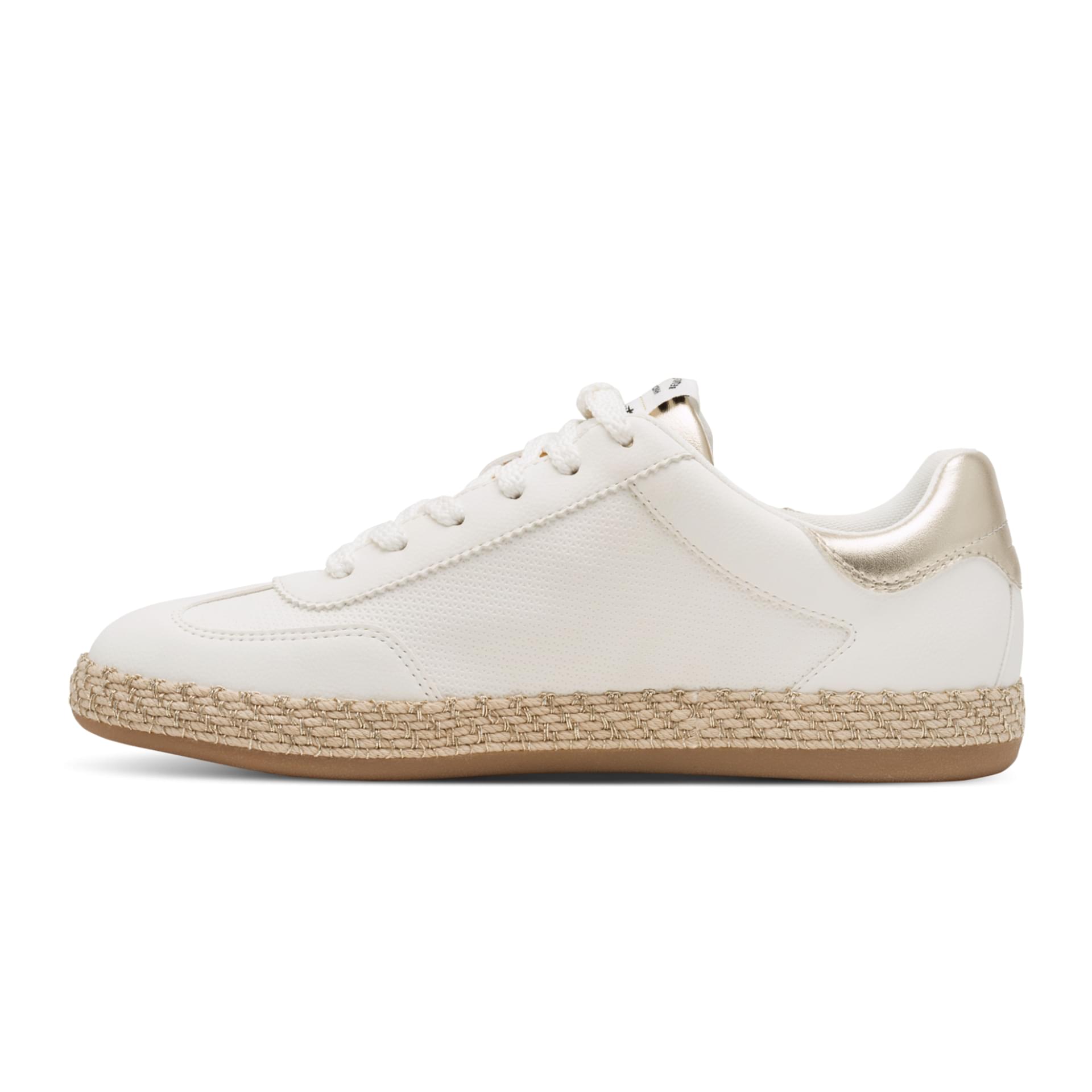 Tamaris Tatife Sneakers 1-23641-46 in White/Gold