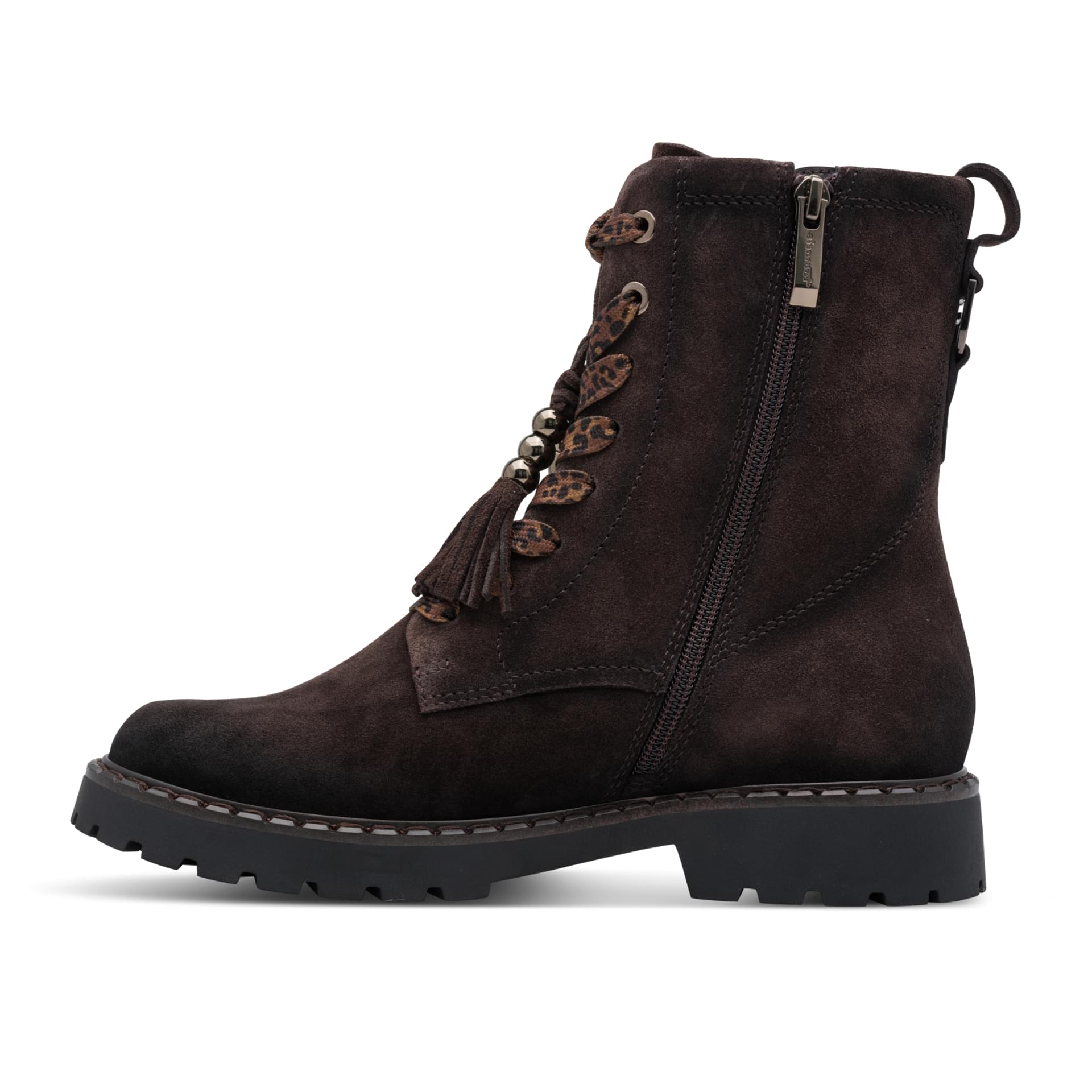 Tamaris Tavendra Bottines cuir in Mocca, côté intérieur (SKU 1-25284-47--304)