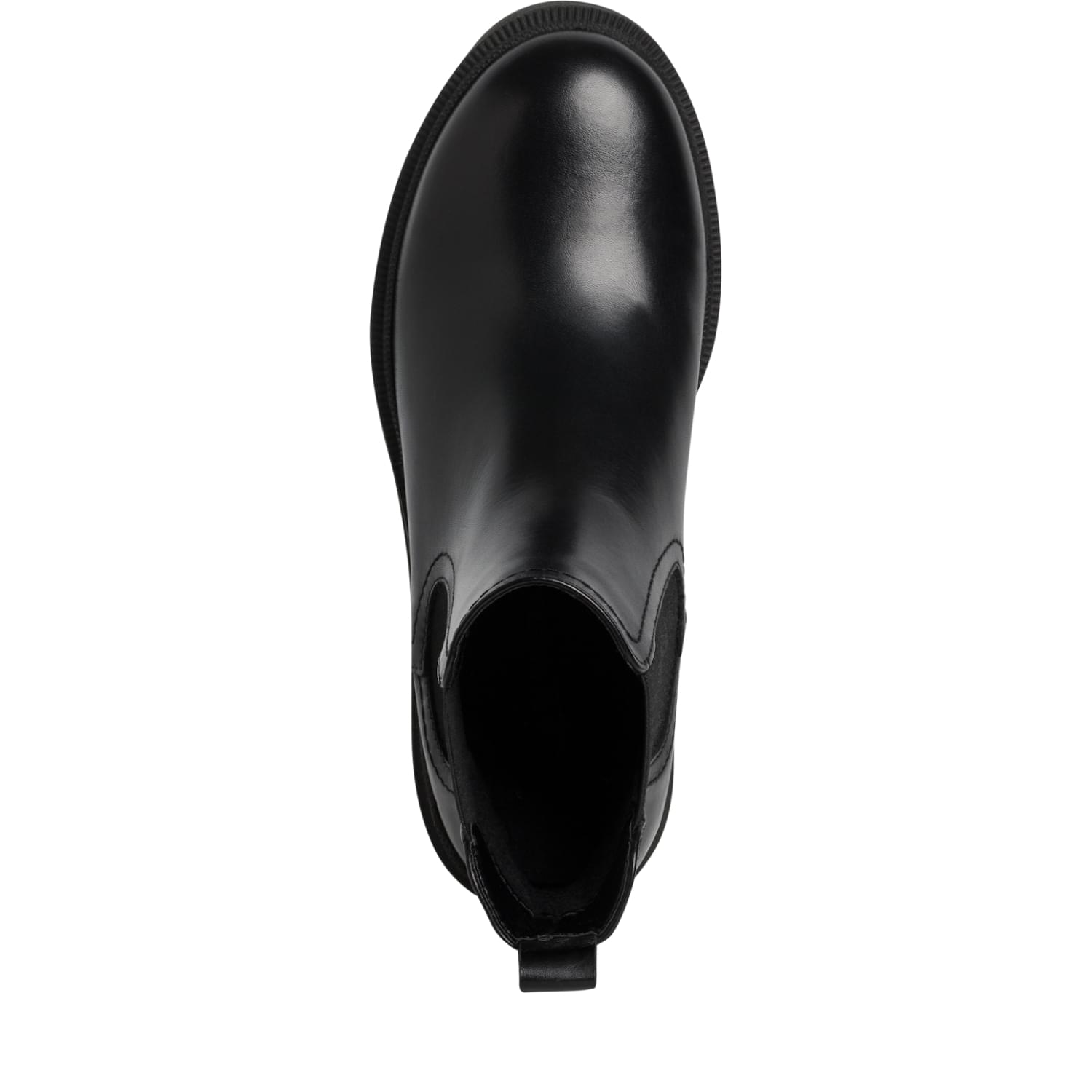 Tamaris Telsa Chelsea Boots 1-25459-41 in Black Leather