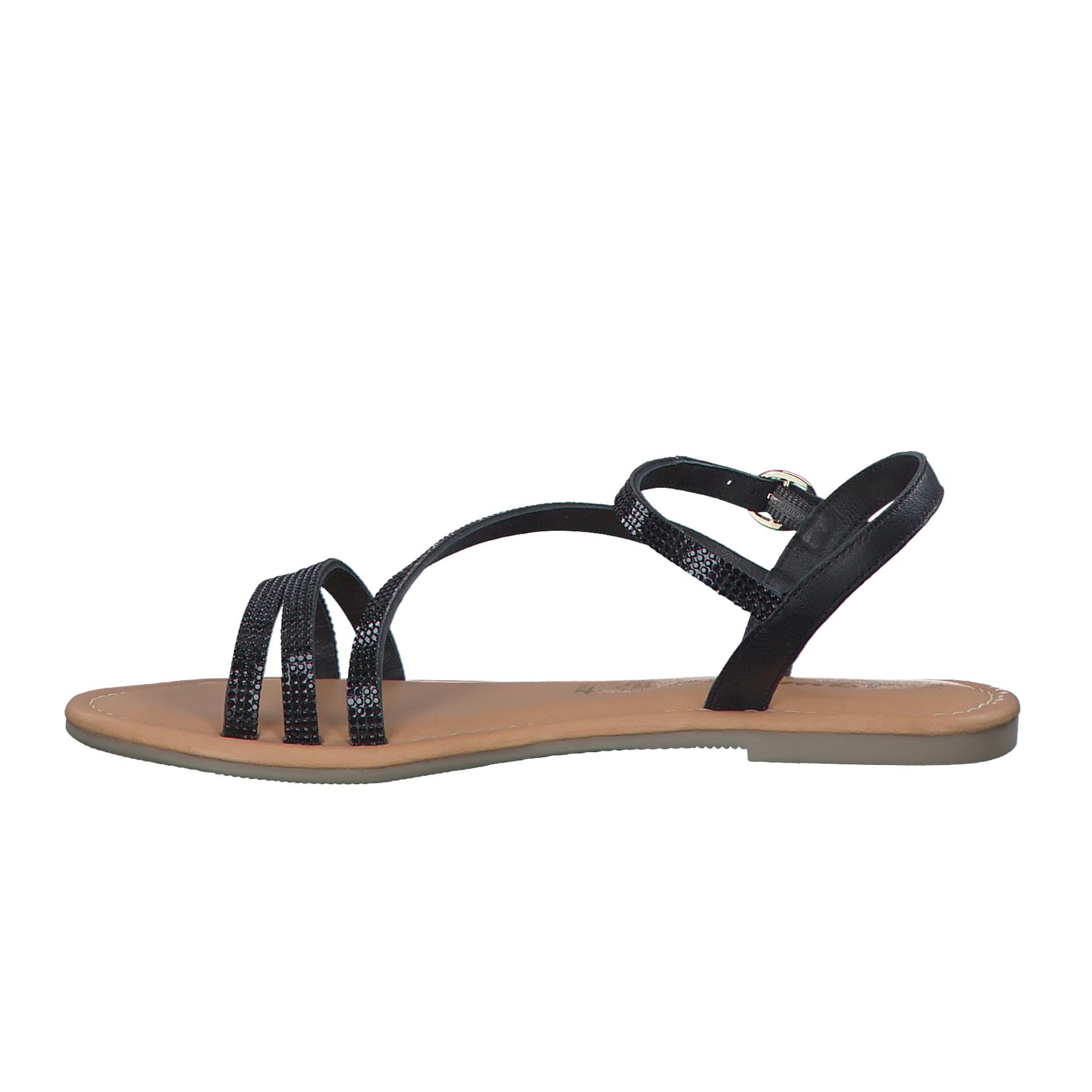 Tamaris Tofa Sandalen 1-1-28113-20 in Black Glam