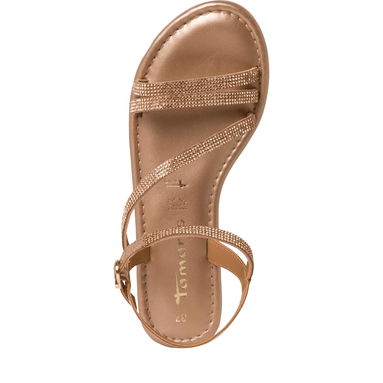 Tamaris Tofa Sandals 1-28113-42 in Copper Glam