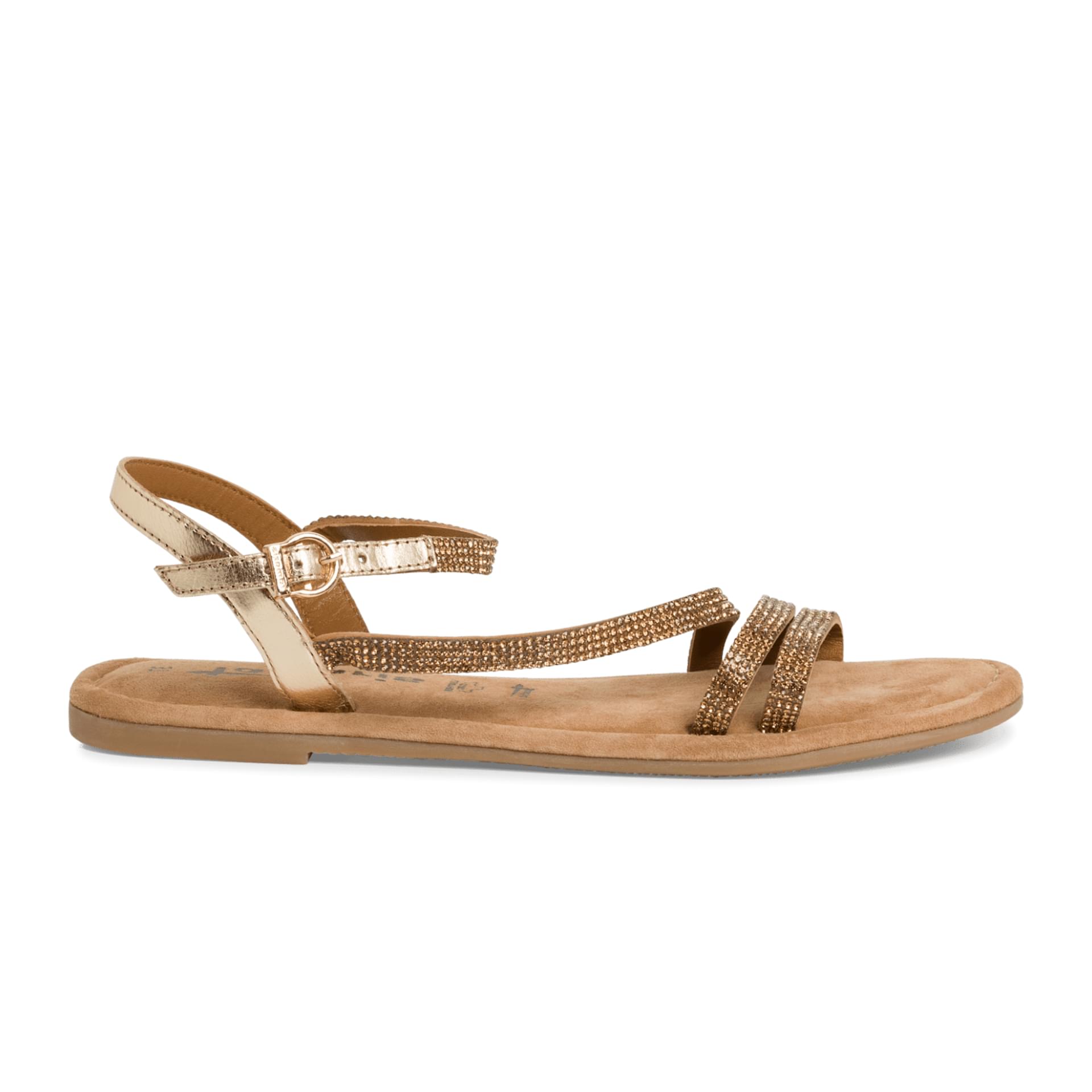 Tamaris Tofa Sandals 1-28113-42 in Gold Glam
