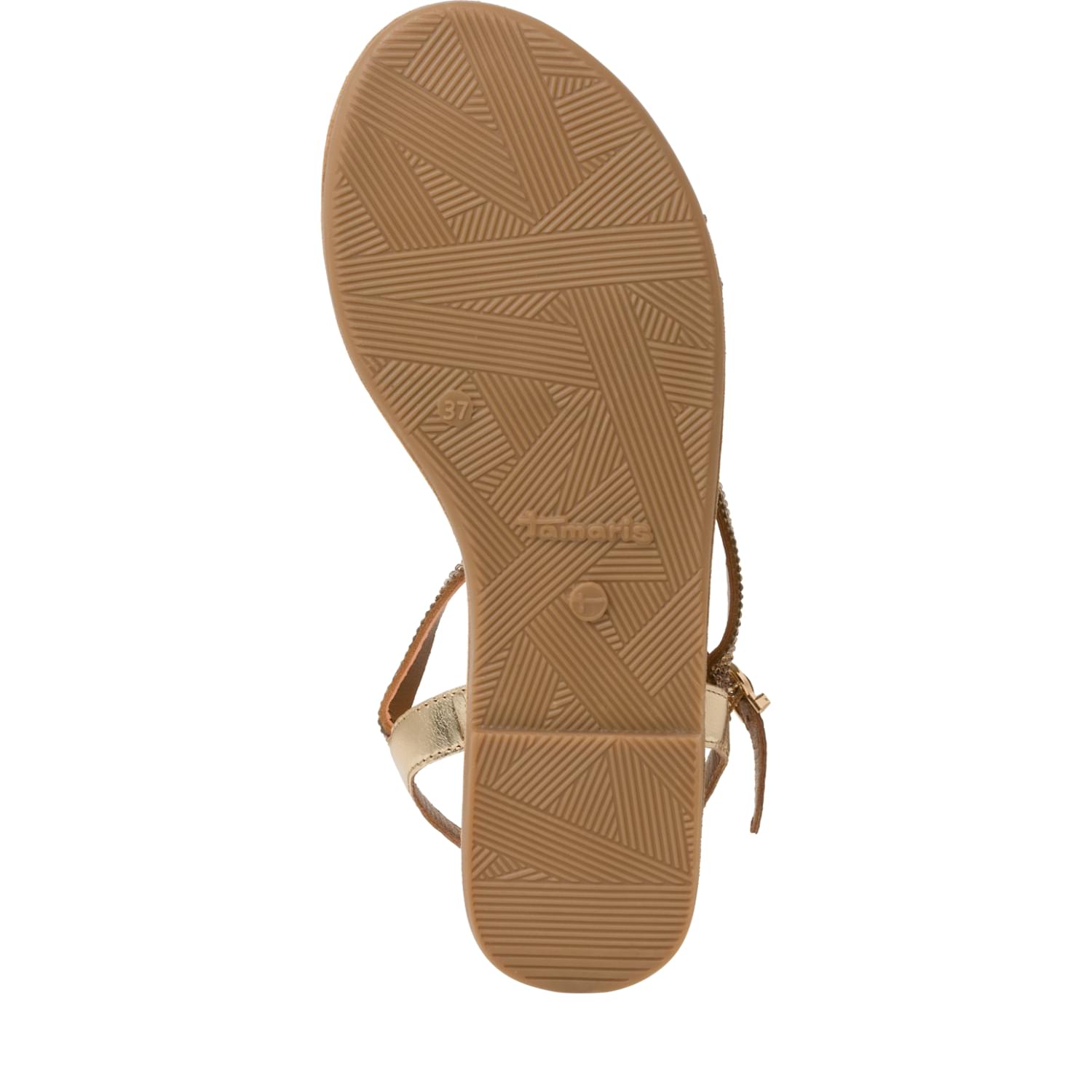 Tamaris Tofa Sandals 1-28113-42 in Gold Glam