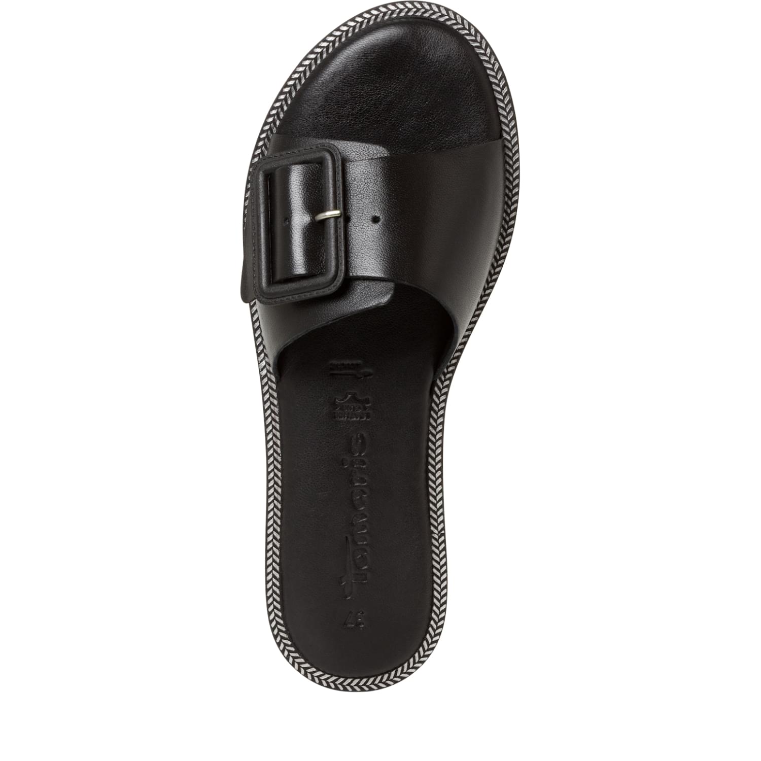 Tamaris Tollia Loafers 1-27105-42 in Black Leather