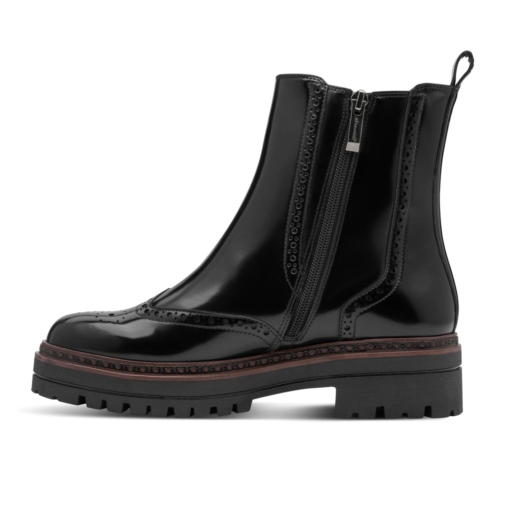 Tamaris Tris Chelsea Boots 1-25463-45 in Black