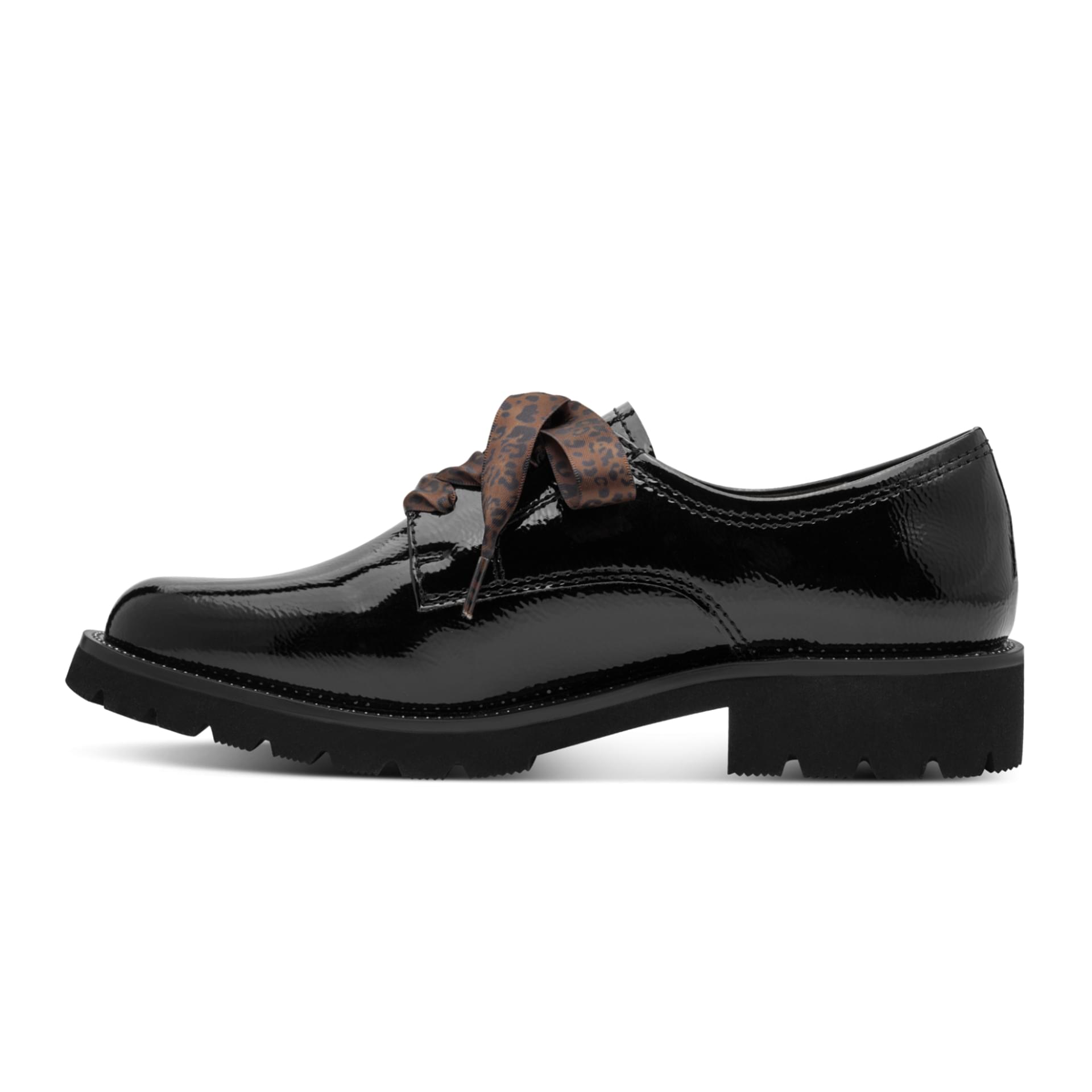 Tamaris Tulsa Derbies in Black, côté intérieur (SKU 1-23649-47--001)