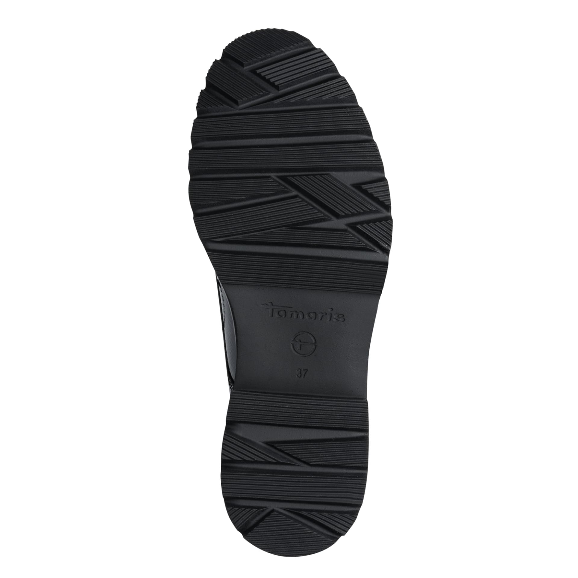 Tamaris Tulsa Derbies in Black, semelle (SKU 1-23649-47--001)