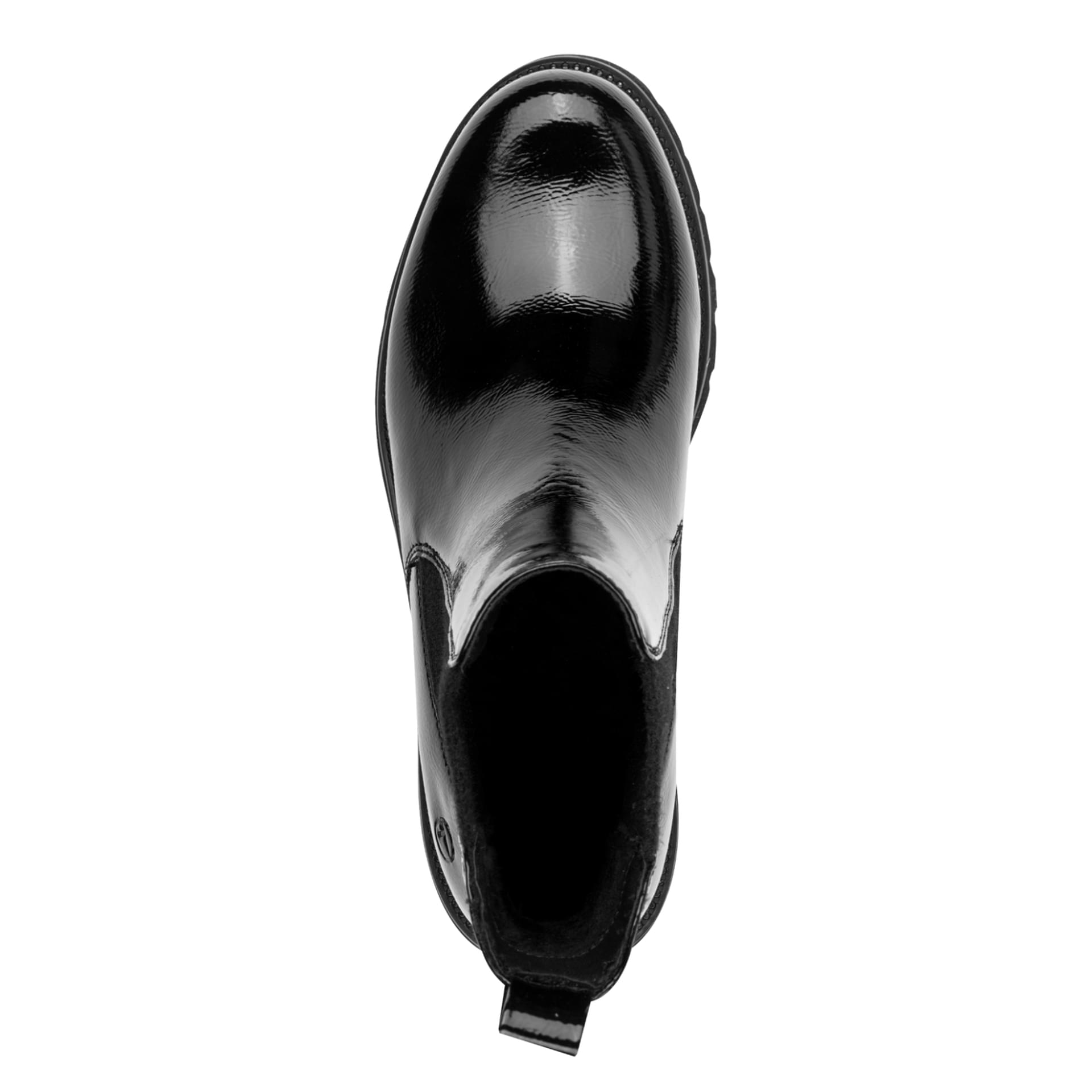 Tamaris Tulsa Chelsea Boots 1-25483-45 in Black Patent