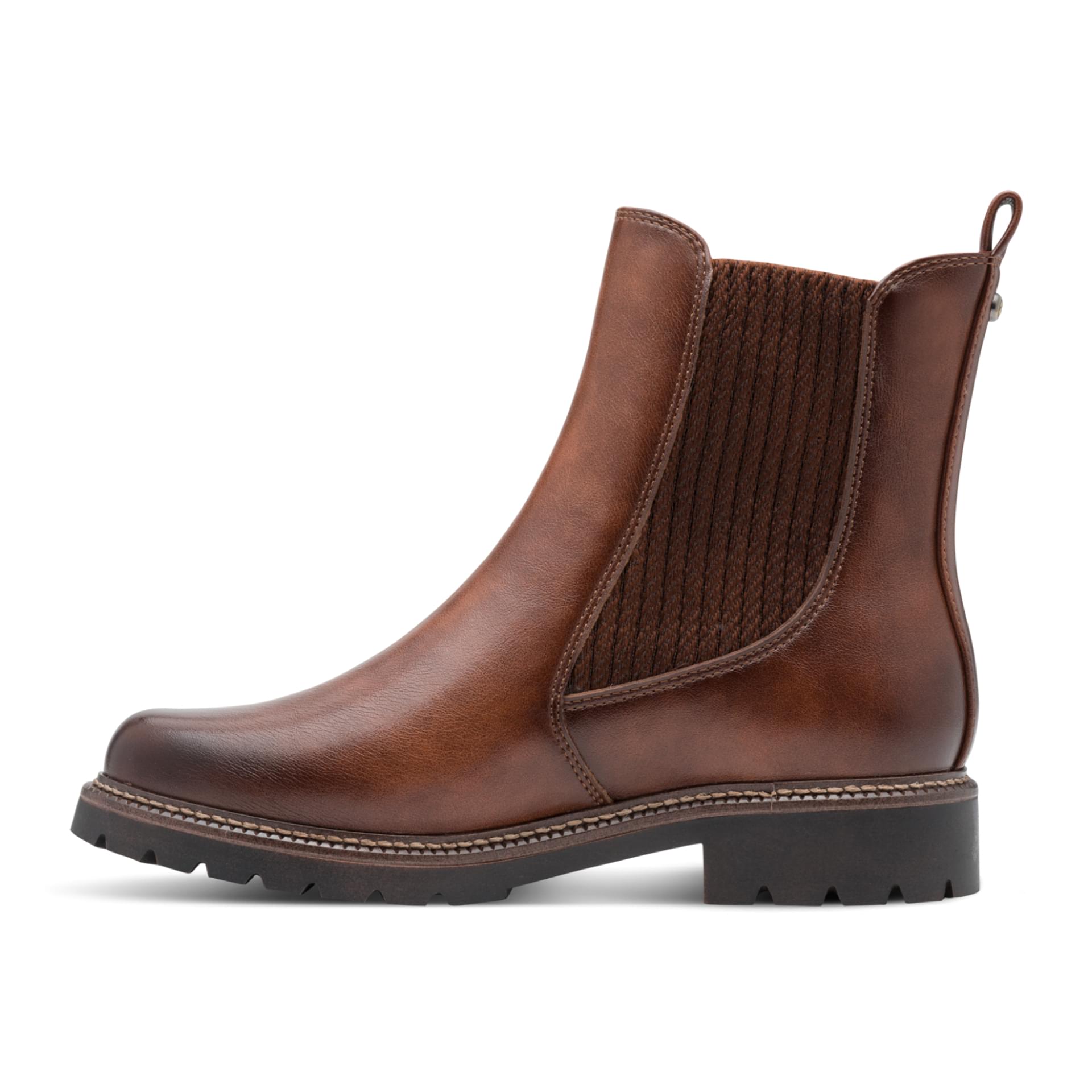 Tamaris Tulsa Chelsea Boots 1-25483-45 in Cognac