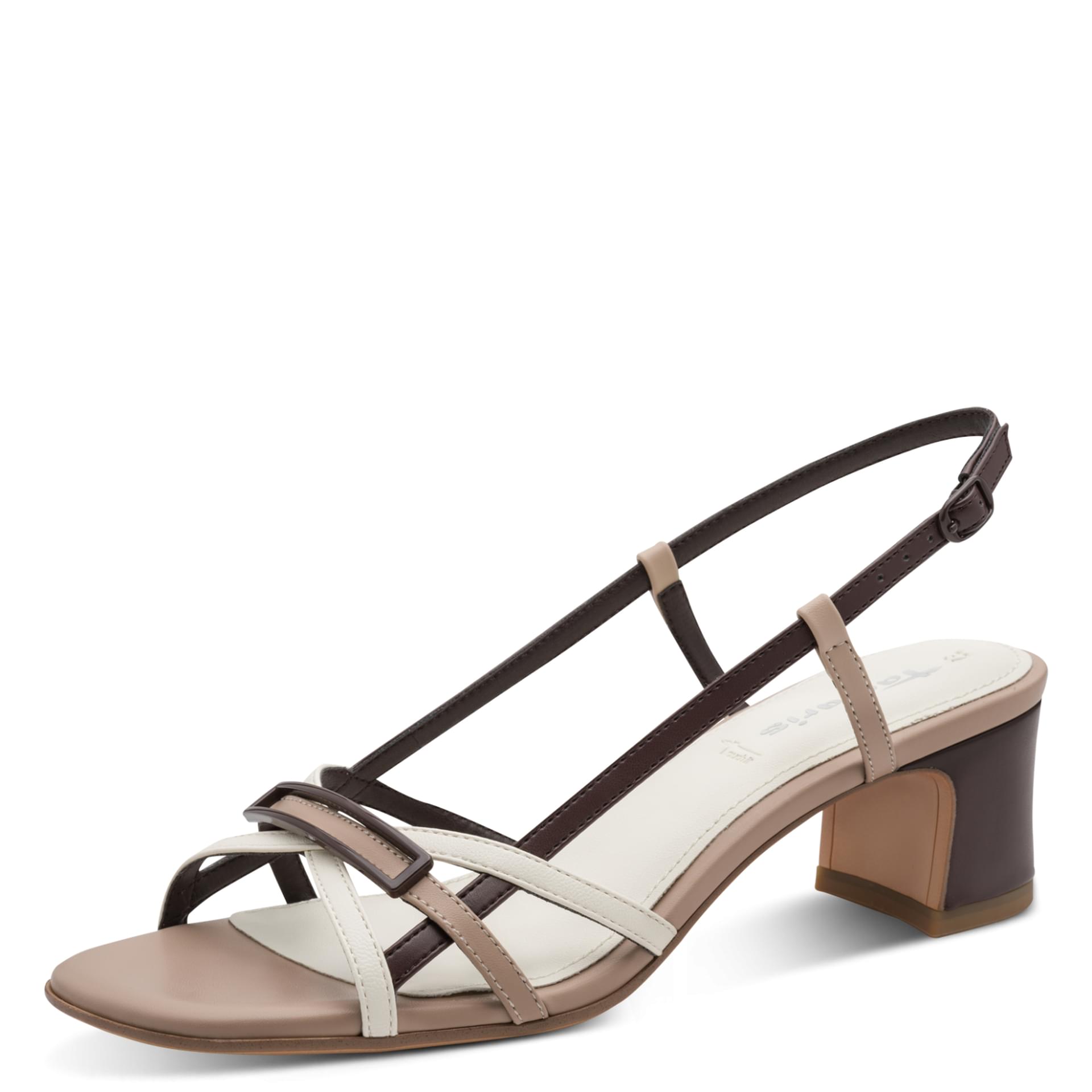 Tamaris Valmira Sandalen 1-28366-46 in Taupe Comb