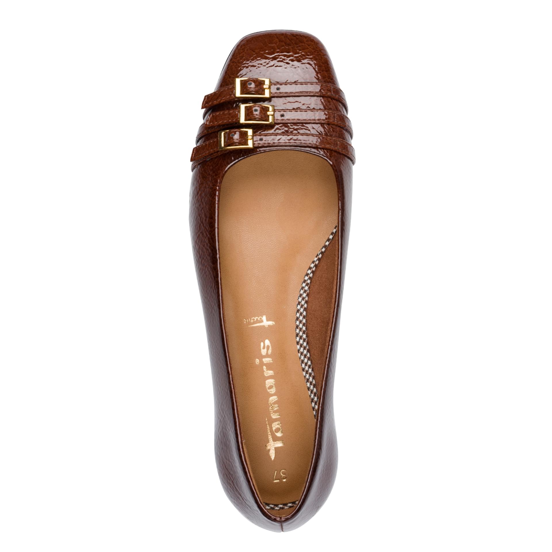 Tamaris Varesa Ballerines 1-22163-45 in Cognac