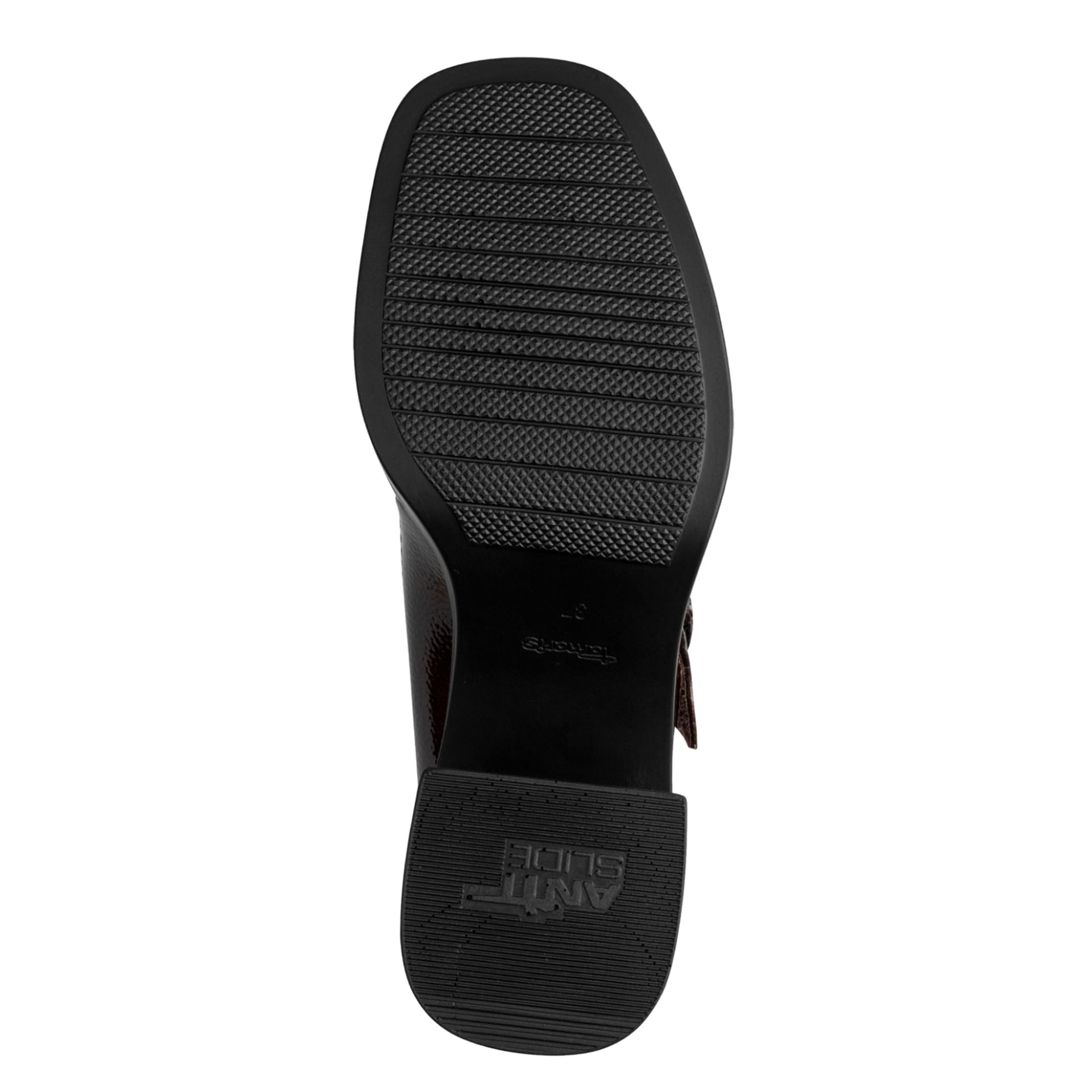 Tamaris Vicenza Heels in Brown Patent, sole (SKU 1-22409-45--359)