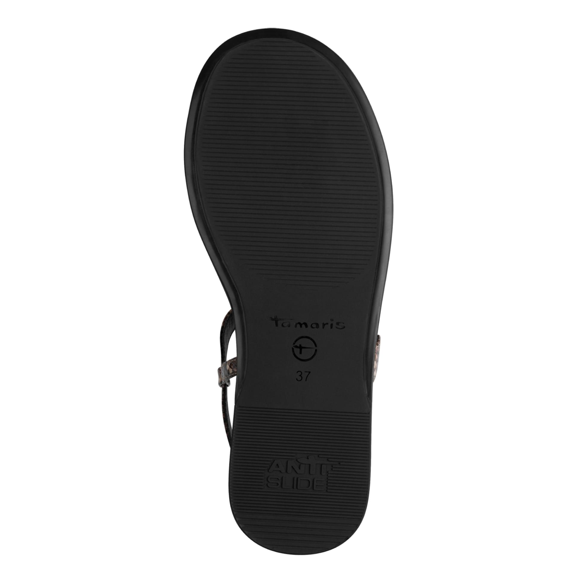 Tamaris Viella Sandals 1-28124-46 in Brown Snake