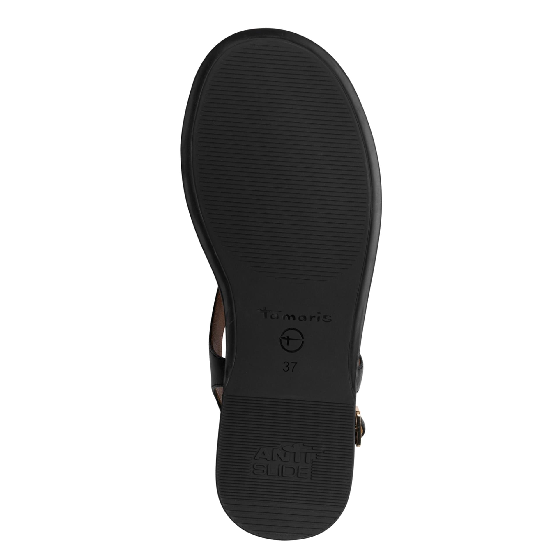 Tamaris Viella Sandals 1-28142-46 in Black Leather