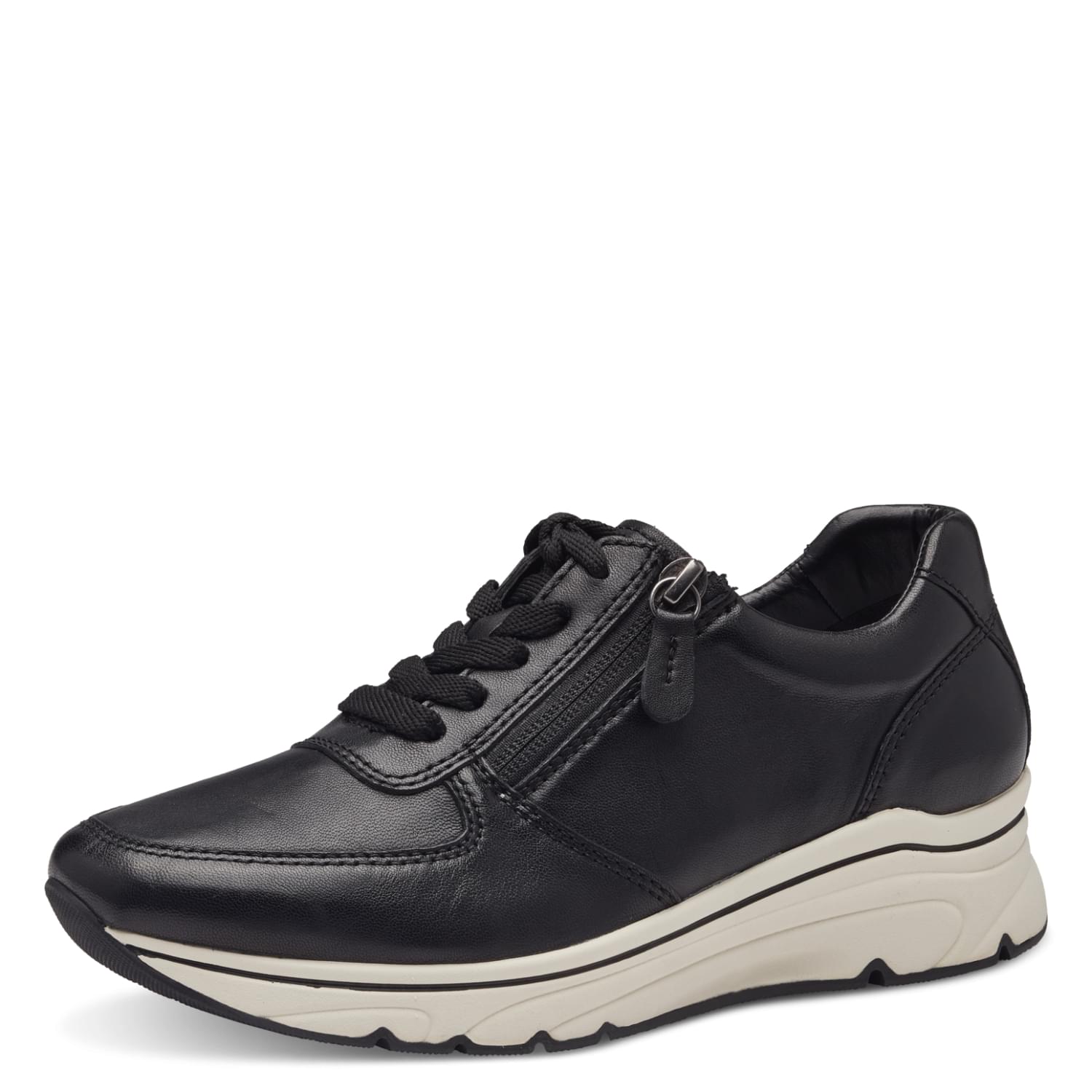 Tamaris Vinny Sneakers 1-23711-42 in Black Leather