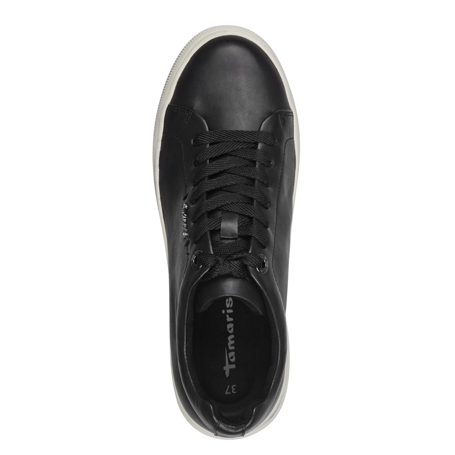 Tamaris Violetta Sneakers 1-23736-42 in Black Leather