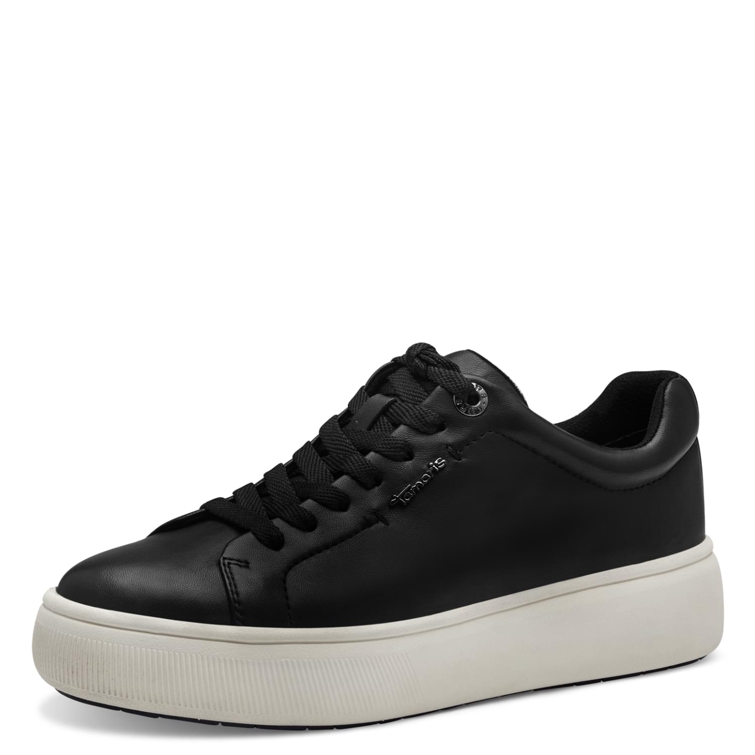 Tamaris Violetta Sneakers 1-23736-42 in Black Leather