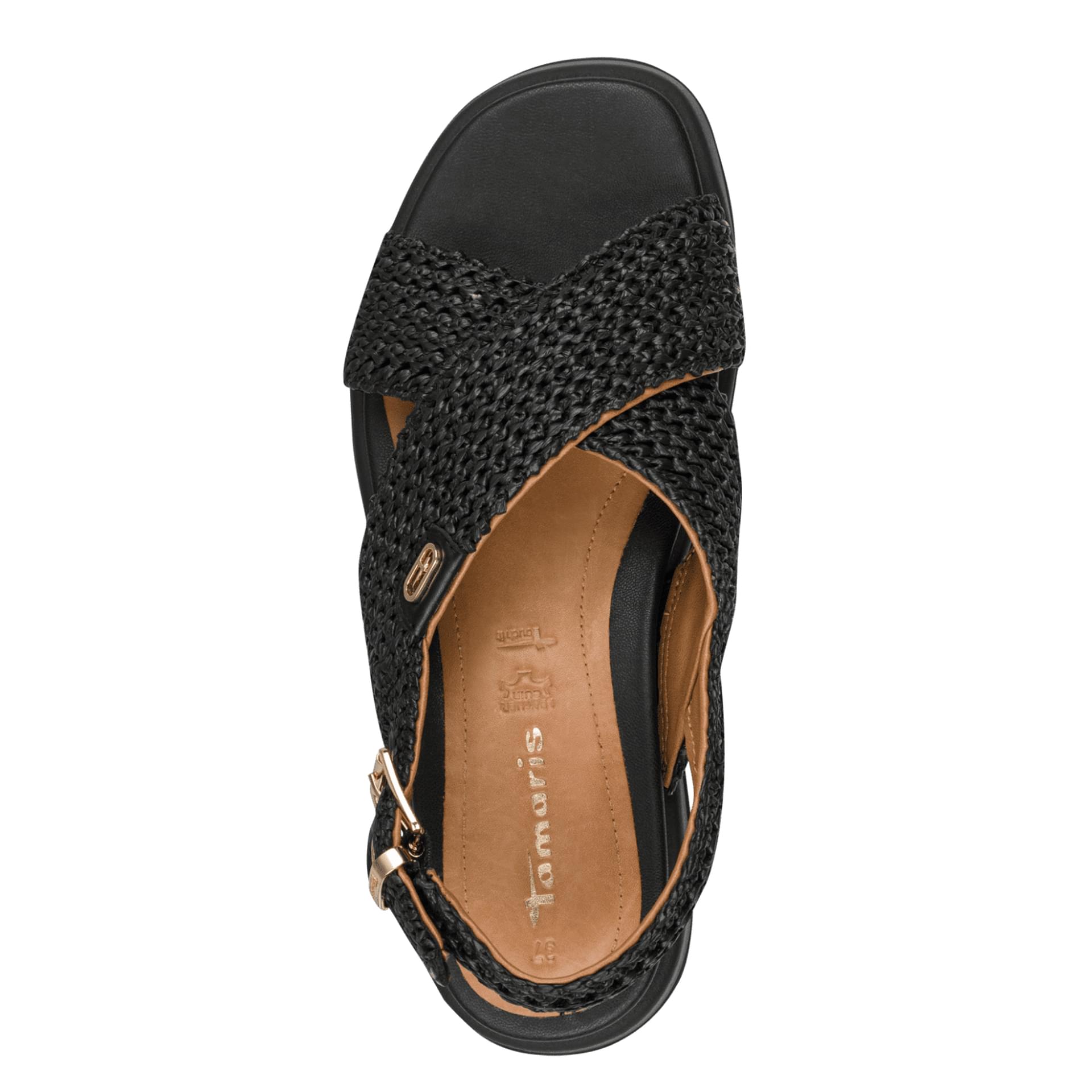 Tamaris Wedgy Sandales 1-28224-46 in Black