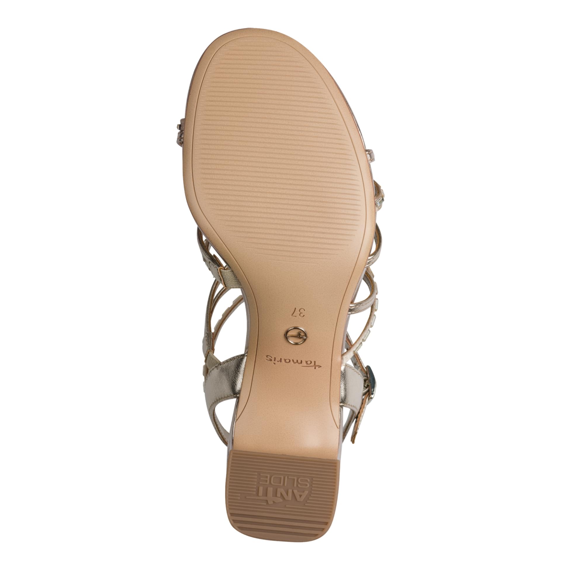 Tamaris Whitnee Sandalen 1-28329-46 in Light Gold