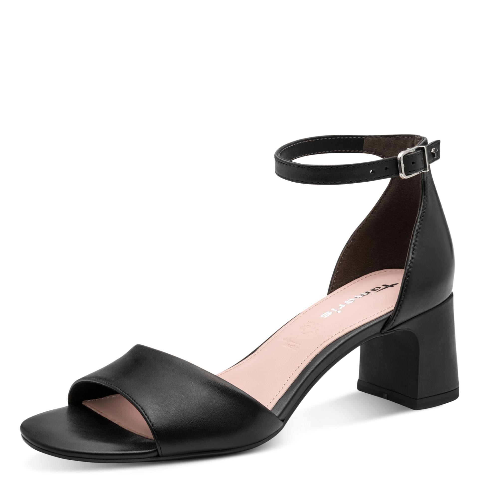 Tamaris Whitnee Sandalen 1-28347-46 in Black Leather