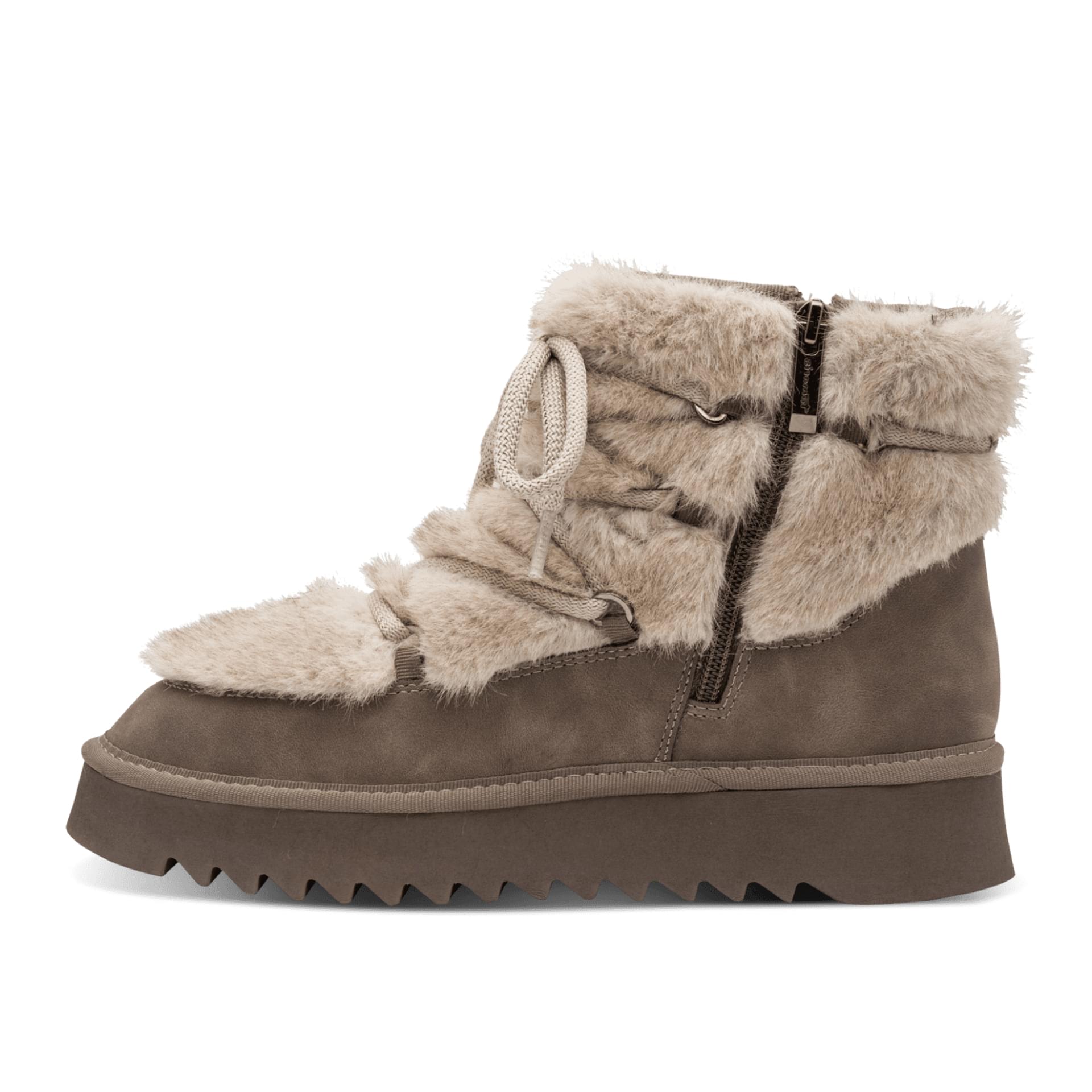 Tamaris Zamora Ankle Boots 1-26475-45 in Taupe