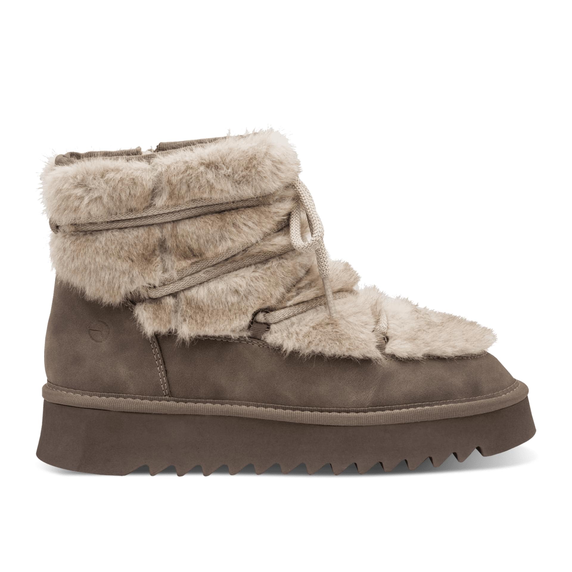 Tamaris Zamora Ankle Boots 1-26475-45 in Taupe