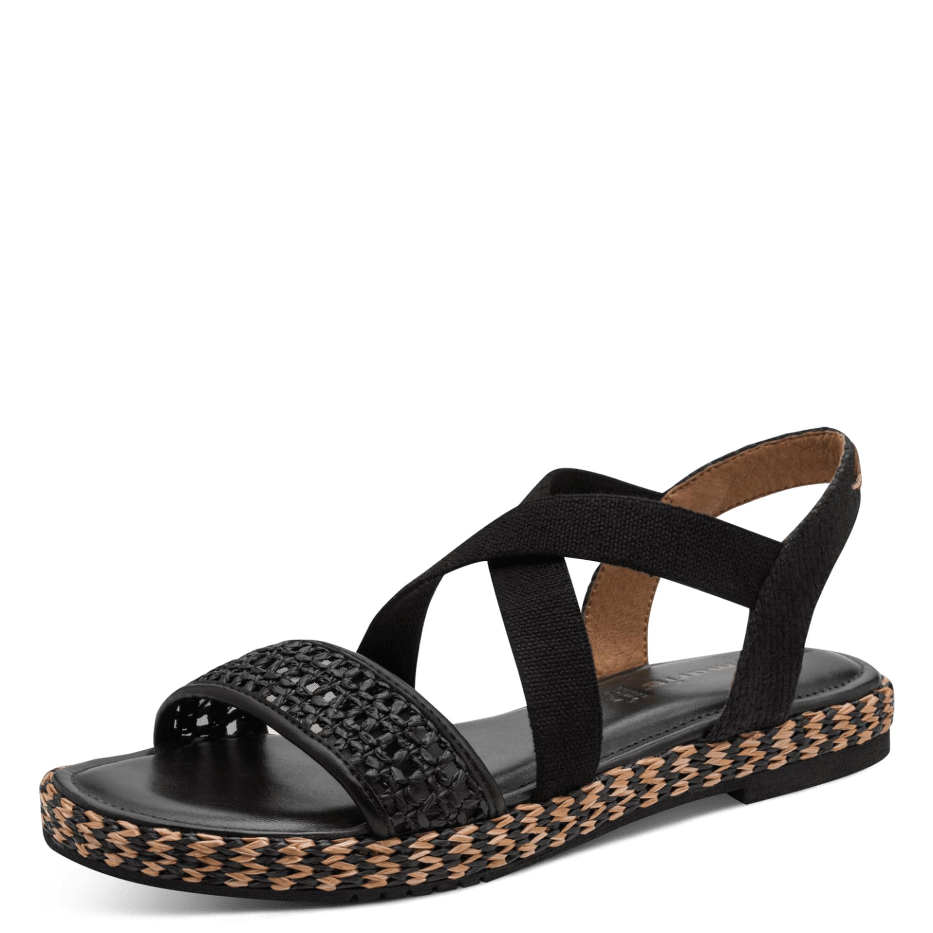 Tamaris Zarima Sandals 1-28110-44 in Black