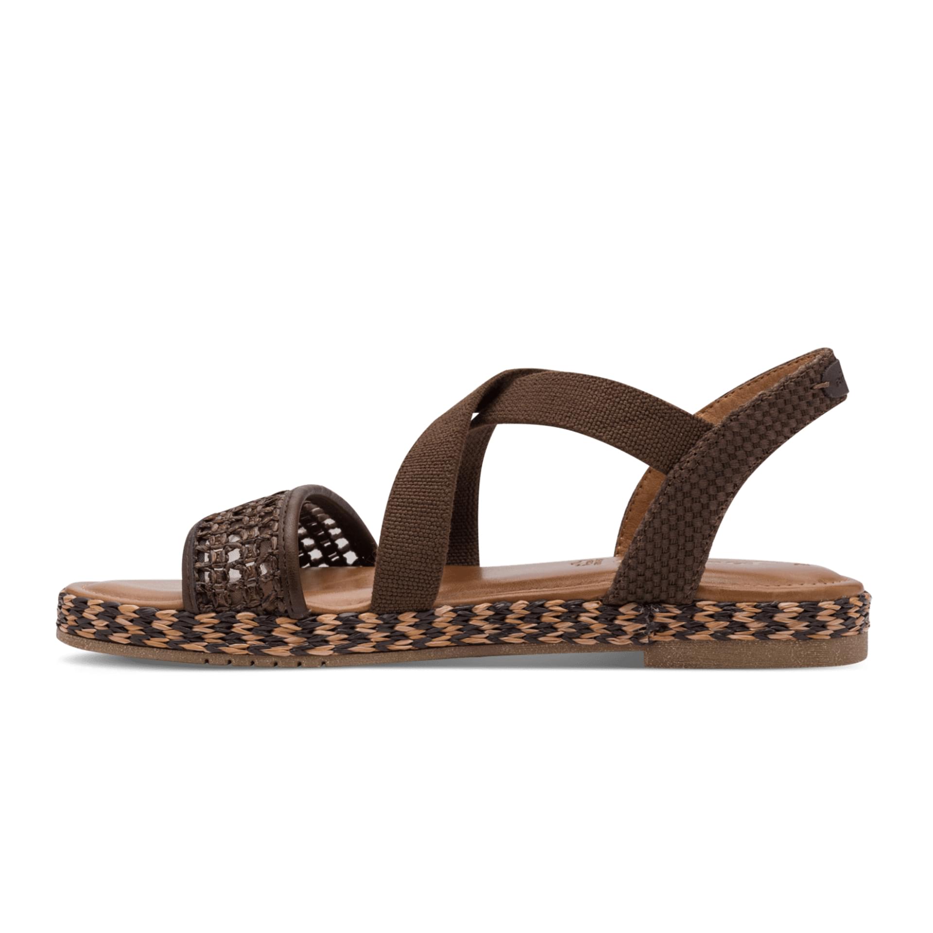 Tamaris Zarima Sandals in Mocca, inner side (SKU 1-28110-44--304)
